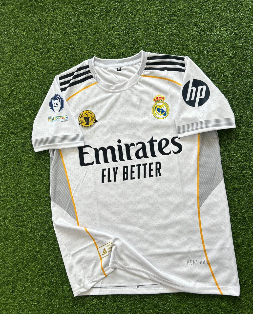 REAL MADRID 2025-26 SEASON HOME KIT . HALFSLEEVE SUBLIMATION