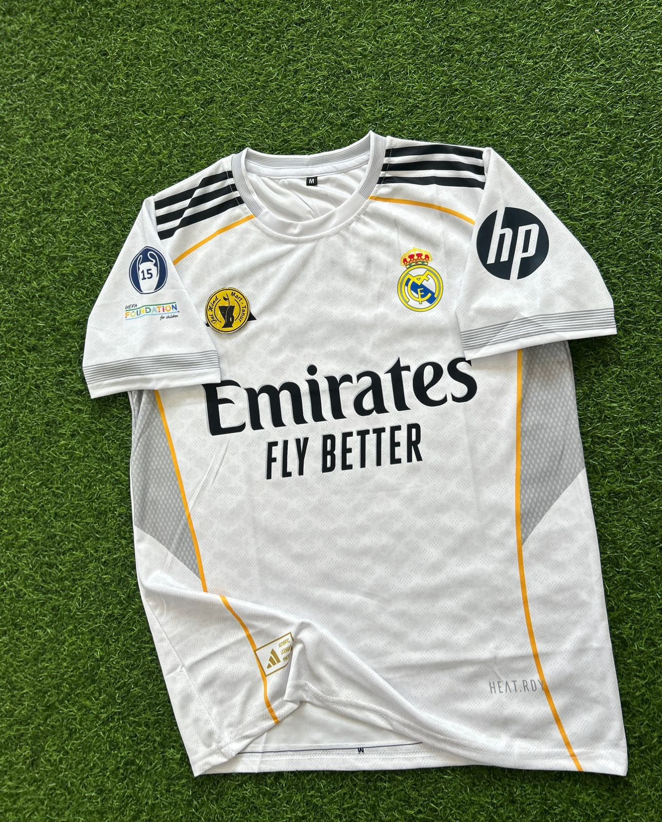 REAL MADRID 2025-26 SEASON HOME KIT . HALFSLEEVE SUBLIMATION