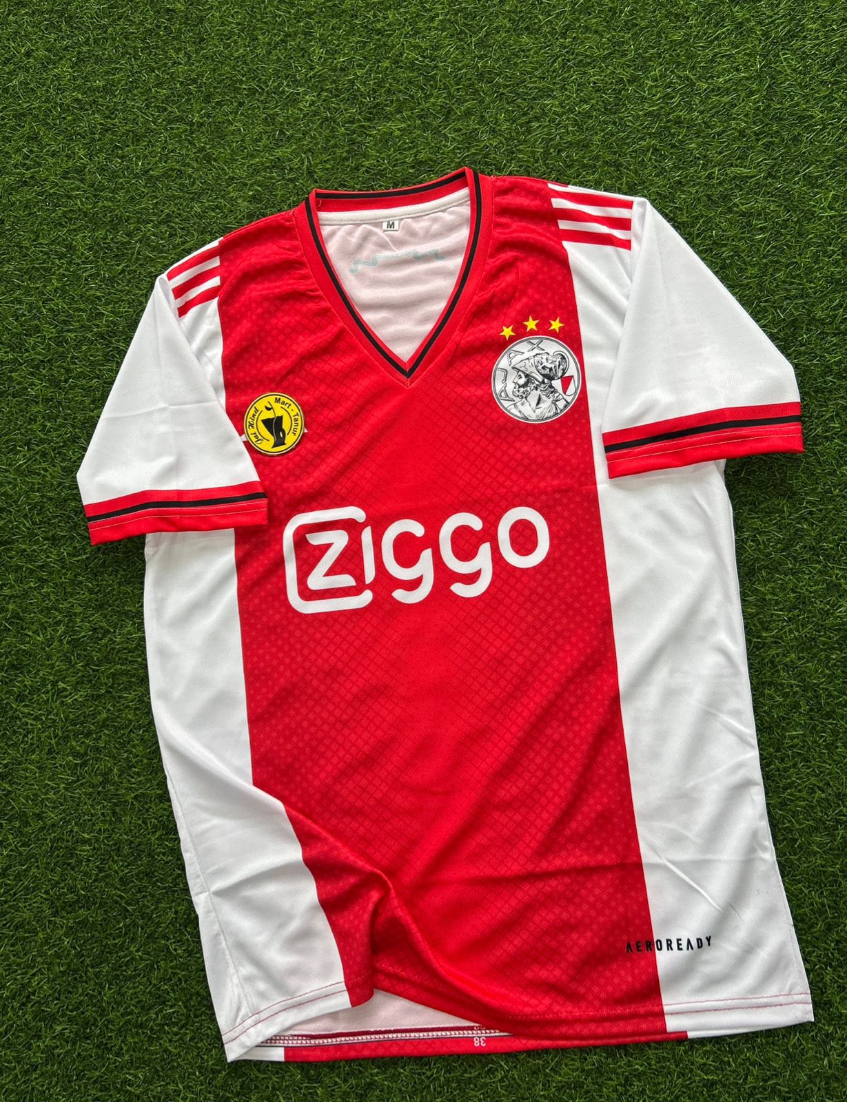 AJAX 2025-26 SEASON HOME KIT.HALFSLEEVE SUBLIMATION