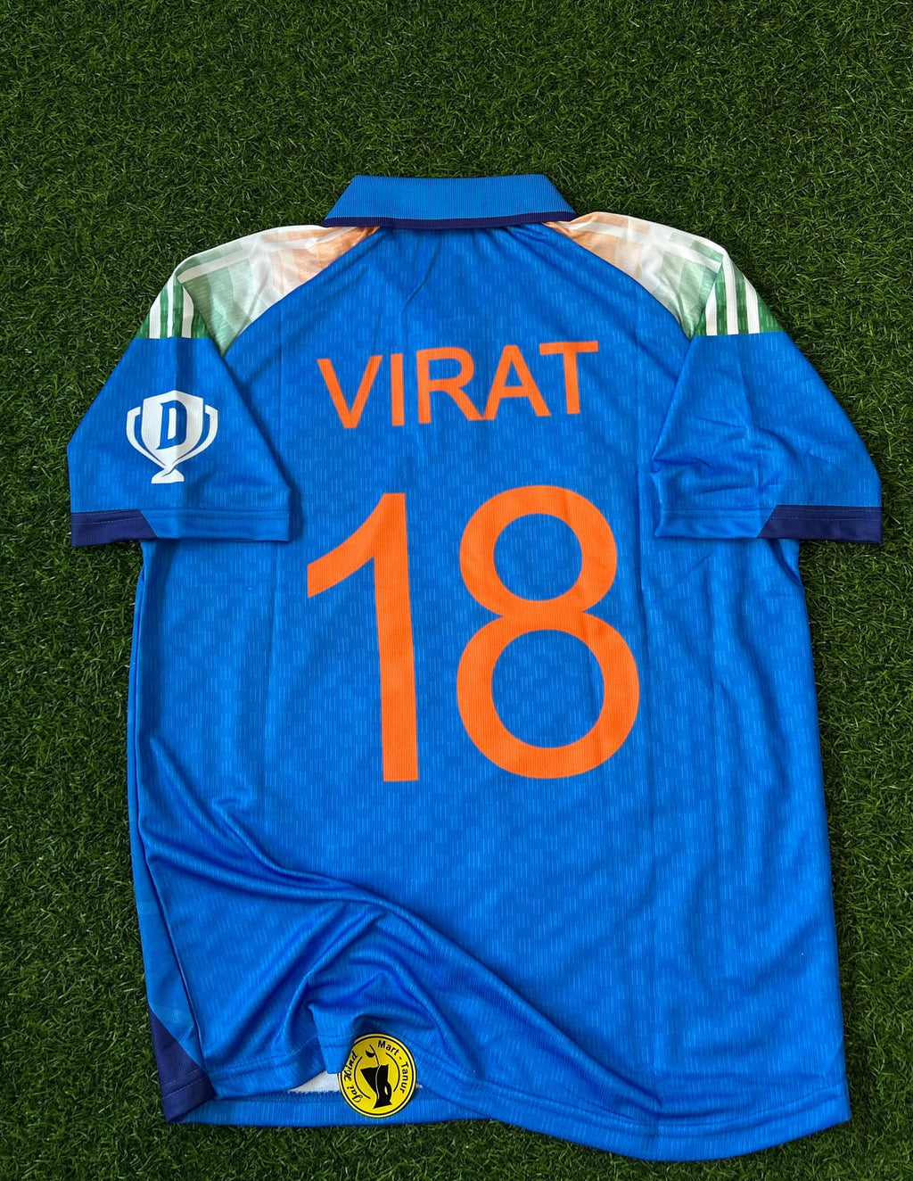 INDIA 2025 ODI KIT. HALFSLEEVE POLO EMBROIDERY (REGLAN SLEEVE)