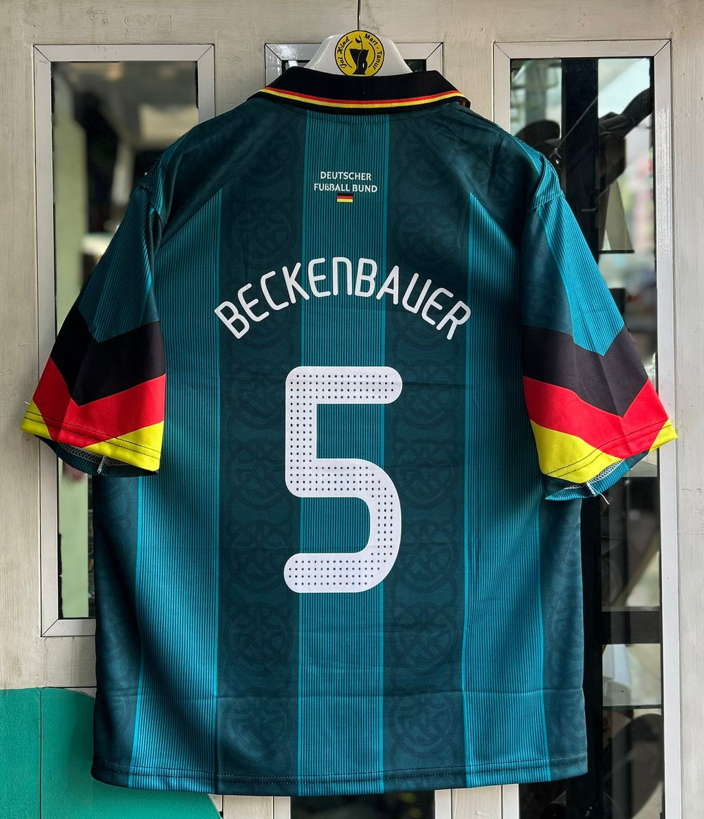 GERMANY 1994-96 AWAY KIT .FIVESLEEVE POLO SUBLIMATION
