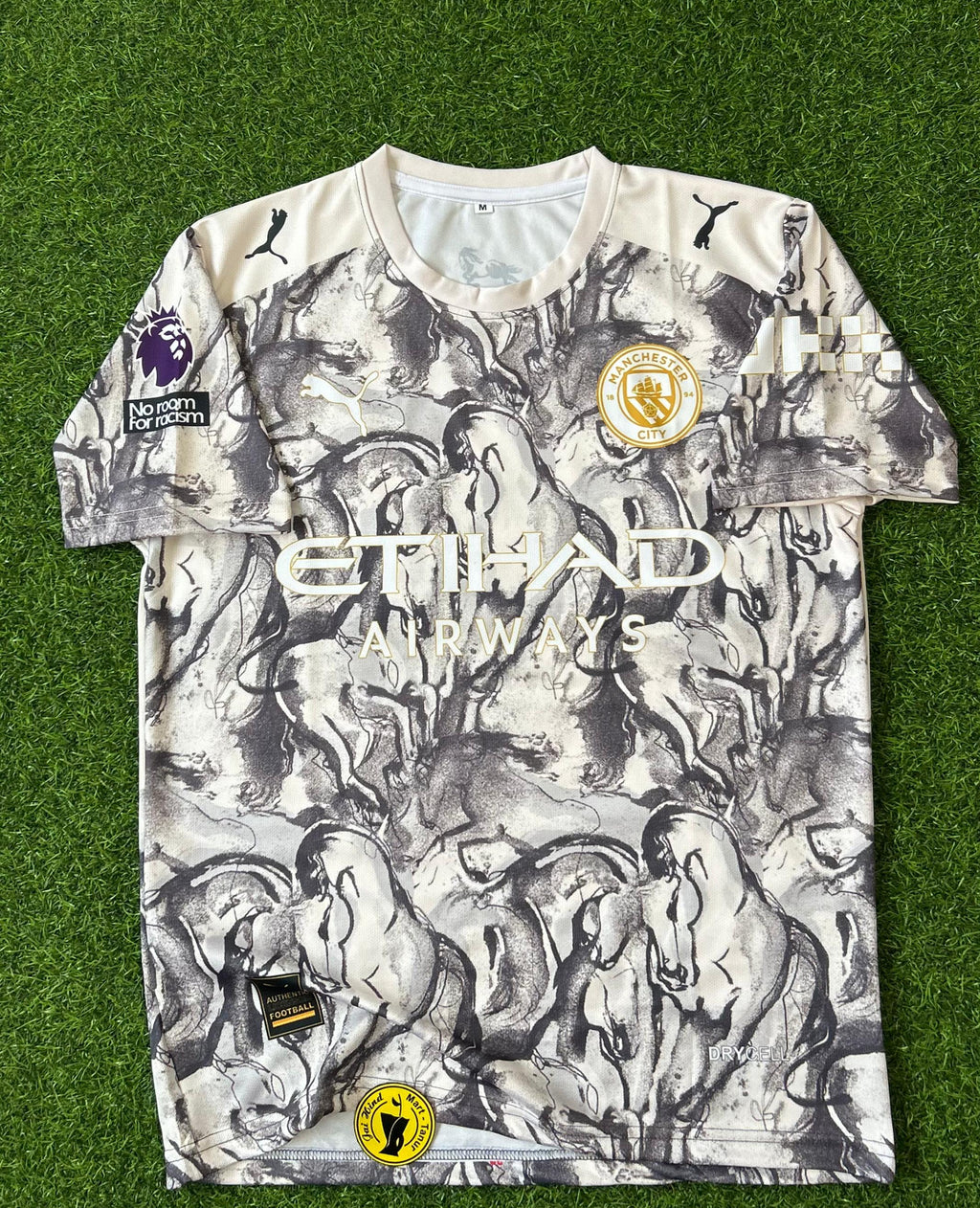MAN CITY 2025-26 YEAR OF THE HORSE JERSEY. HALFSLEEVE SUBLIMATION