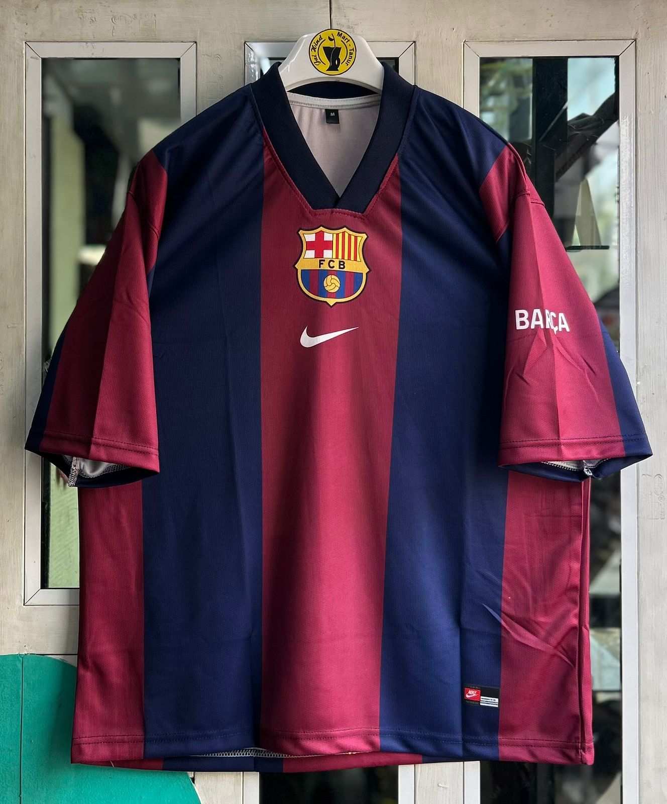 BARCELONA 1998-99 SEASON HOME. FIVESLEEVE SUBLIMATION
