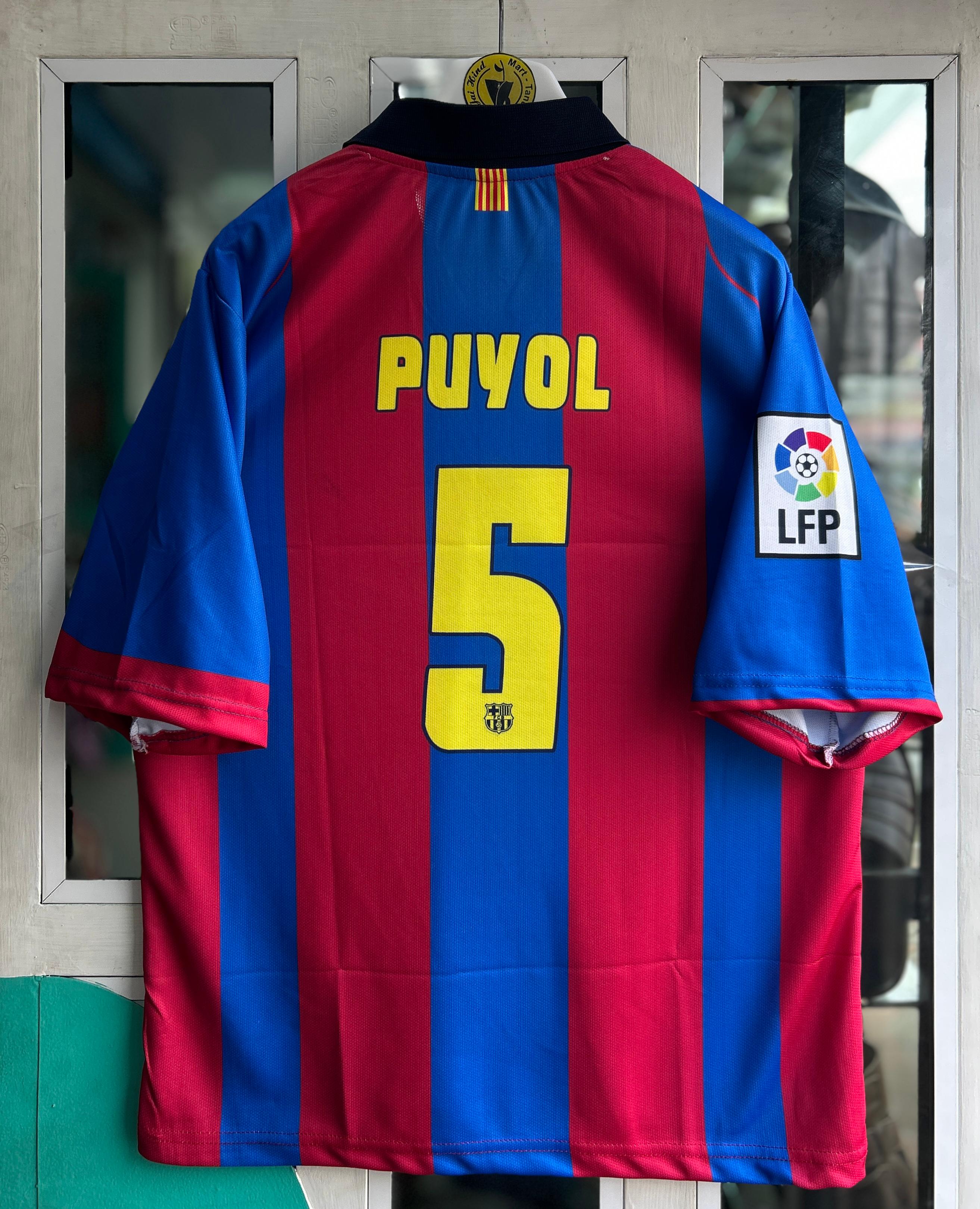BARCELONA 2003-04 SEASON HOME. FIVESLEEVE POLO SUBLIMATION