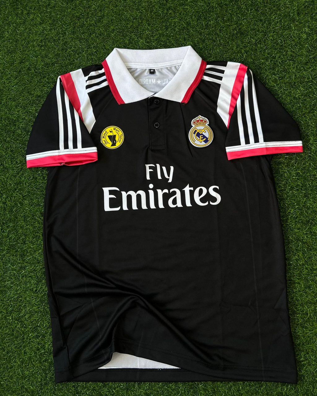 REAL MADRID VINTAGE SPECIAL EDITION .HALFSLEEVE POLO EMBROIDERY