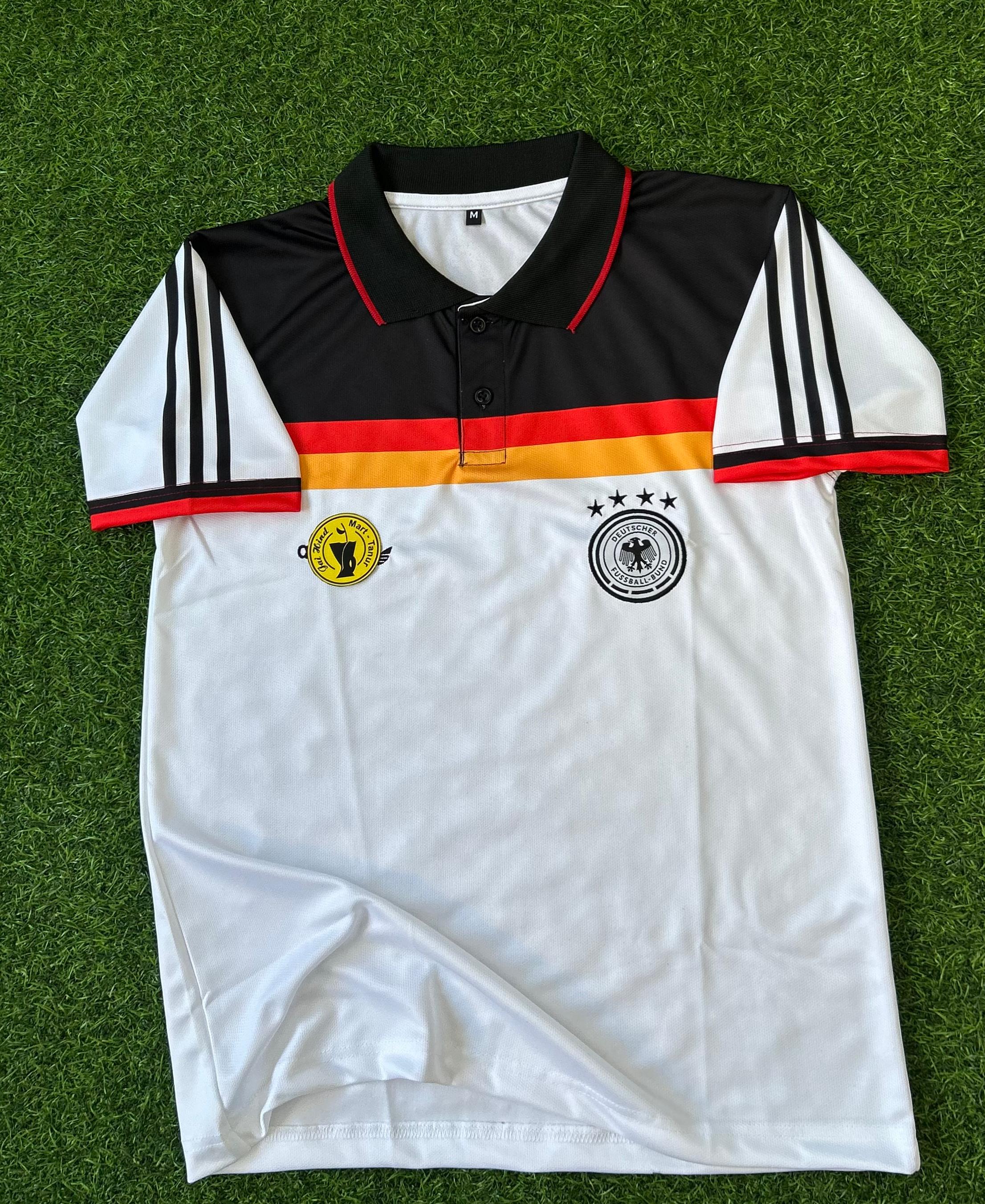 GERMANY VINTAGE SPECIAL EDITION . HALFSLEEVE POLO EMBROIDERY