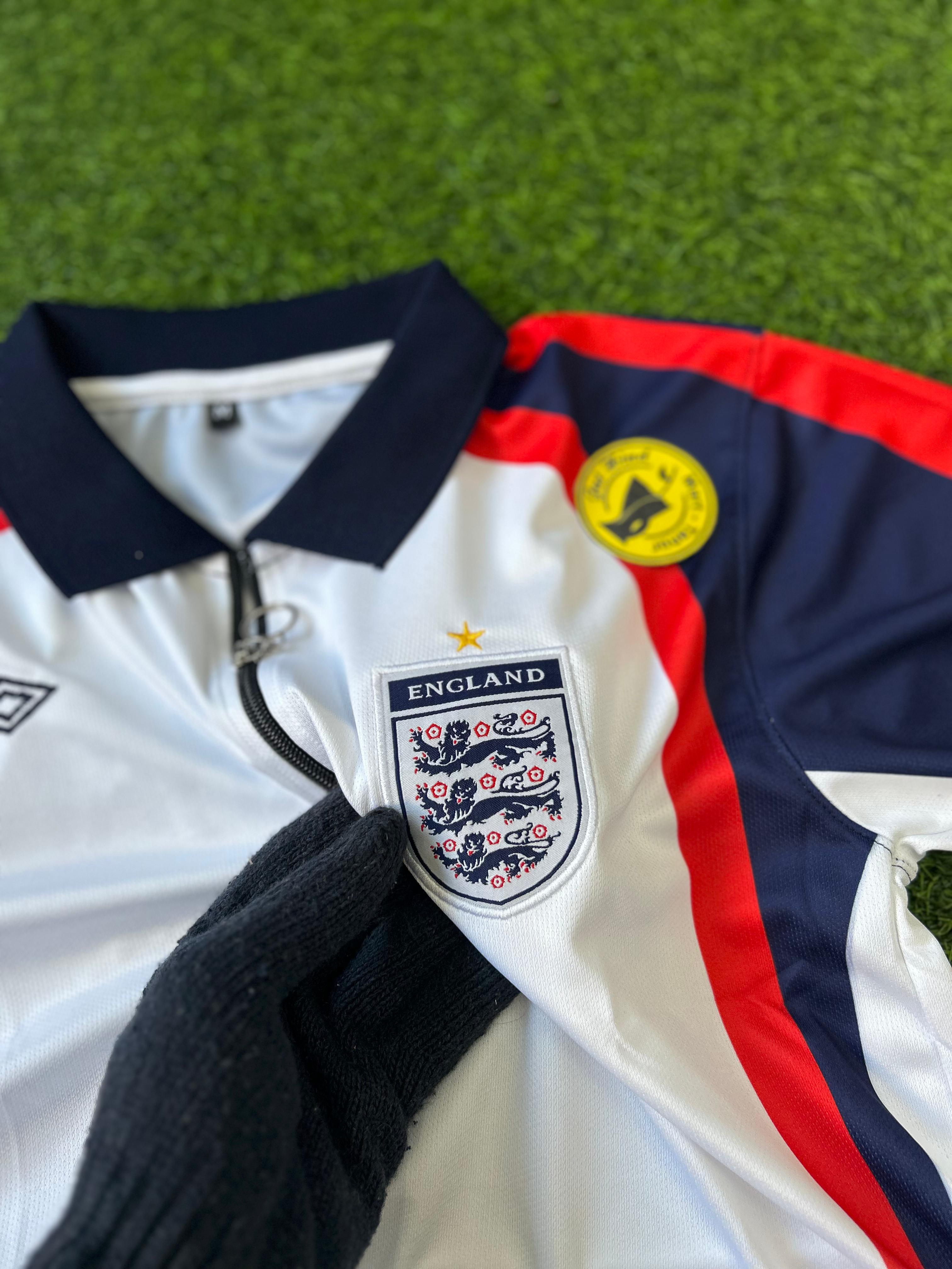 ENGLAND VINTAGE SPECIAL EDITION .HALFSLEEVE POLO EMBROIDERY