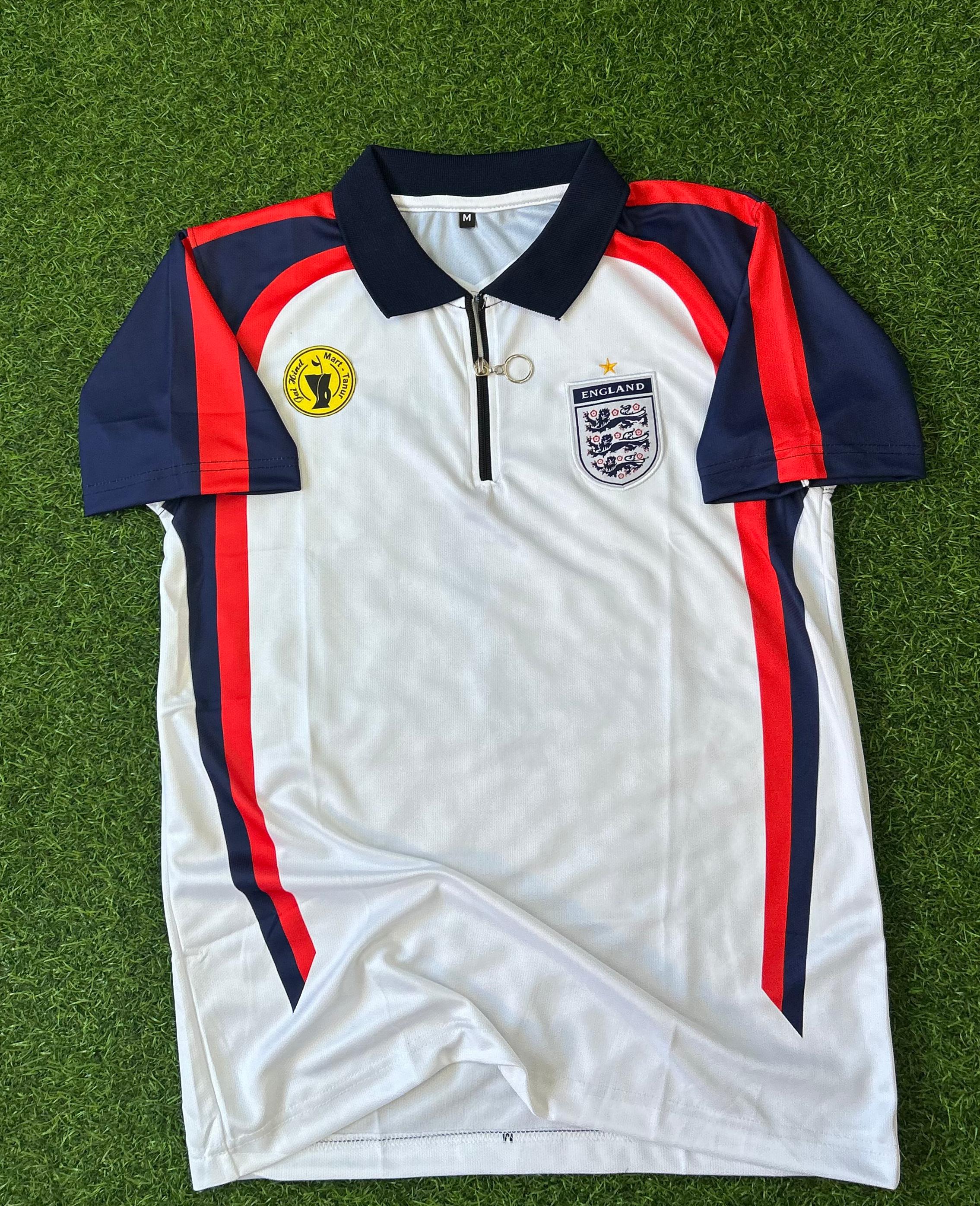 ENGLAND VINTAGE SPECIAL EDITION .HALFSLEEVE POLO EMBROIDERY
