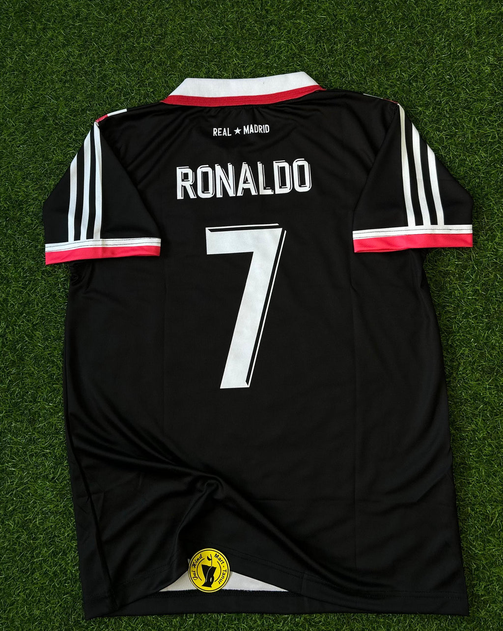 REAL MADRID VINTAGE SPECIAL EDITION .HALFSLEEVE POLO EMBROIDERY