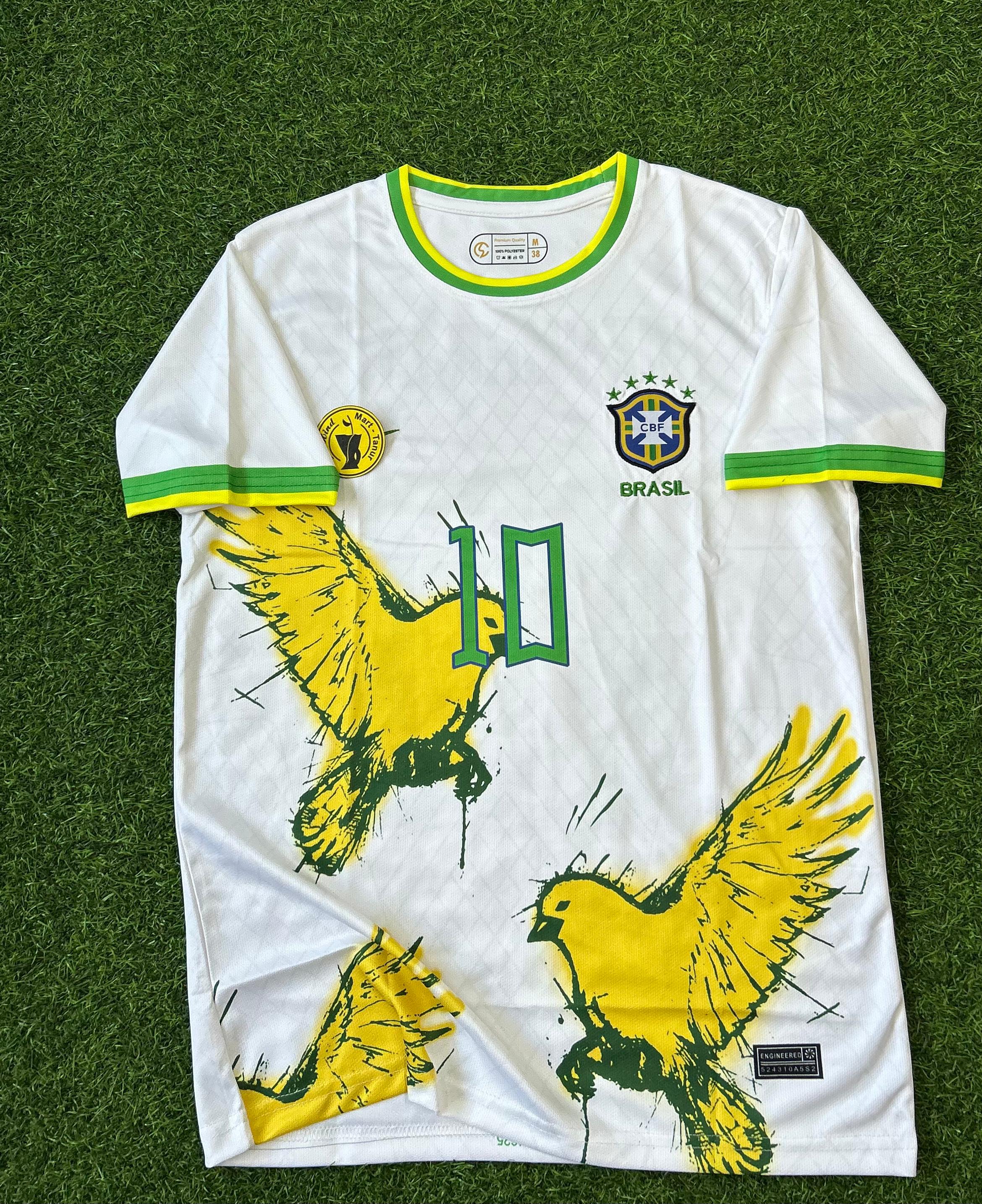BRAZIL 'BIRDS' LIMITED EDITION 2023-24. HALFSLEEVE EMBROIDERY