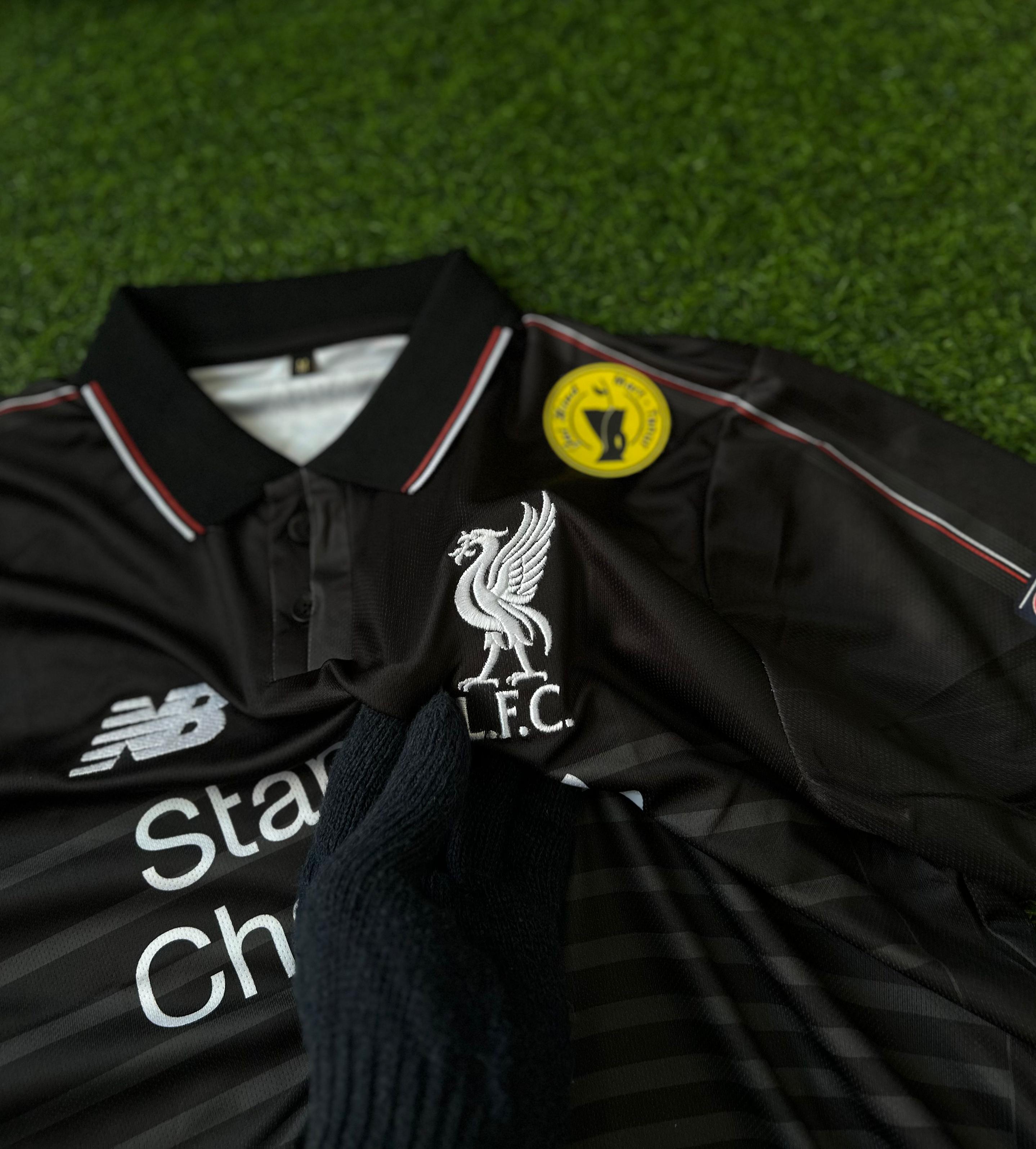 LIVERPOOL 2015-16 SEASON THIRD KIT. HALFSLEEVE EMBROIDERY