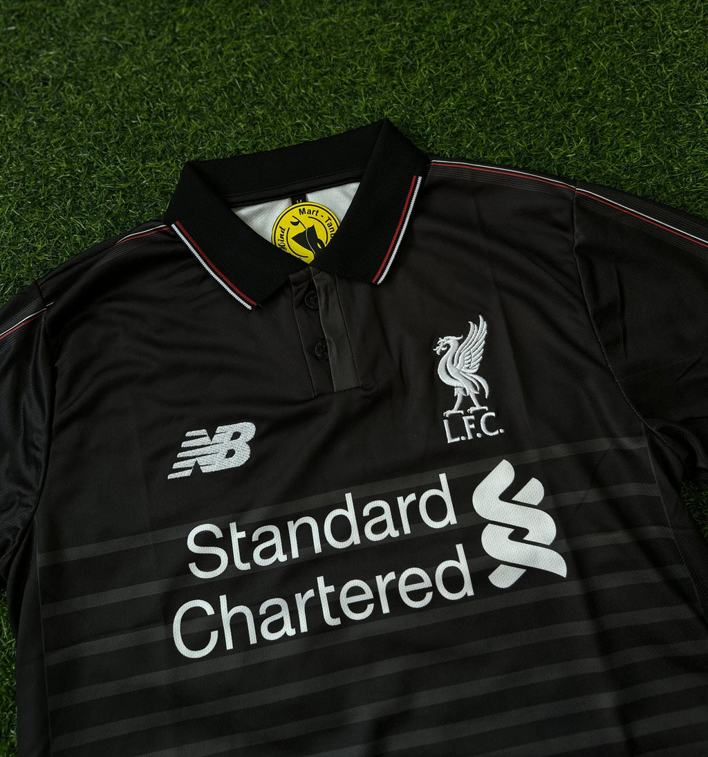 LIVERPOOL 2015-16 SEASON THIRD KIT. HALFSLEEVE EMBROIDERY