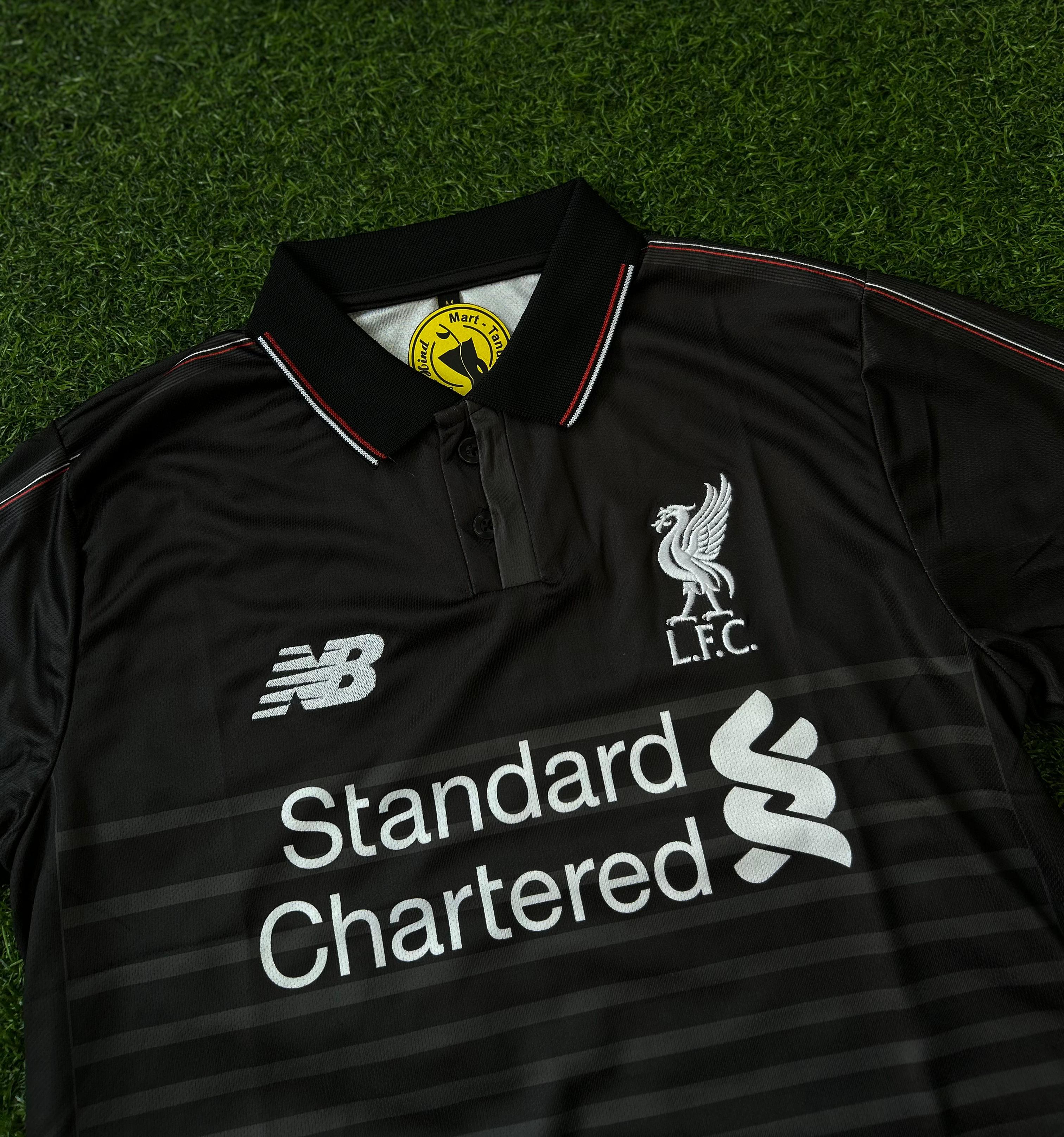 LIVERPOOL 2015-16 SEASON THIRD KIT. HALFSLEEVE EMBROIDERY