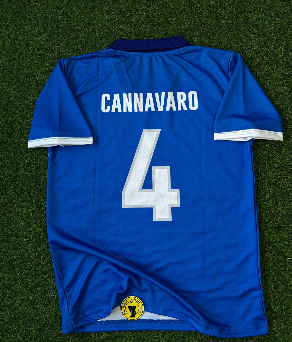 ITALY 1996-98 HOME KIT. HALFSLEEVE SUBLIMATION POLO