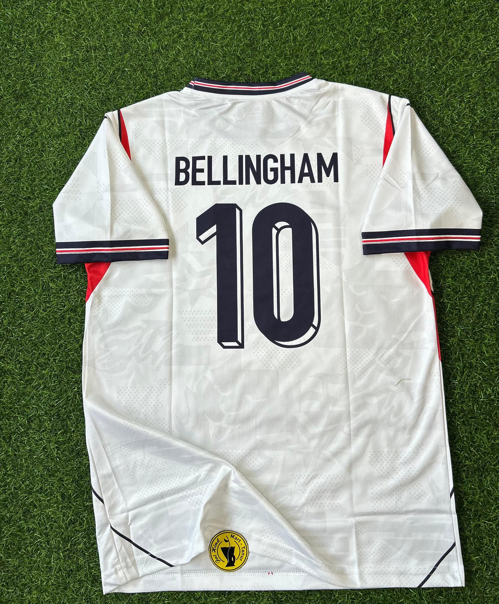 ENGLAND 2026 WORLD CUP HOME KIT. HALFSLEEVE EMBROIDERY