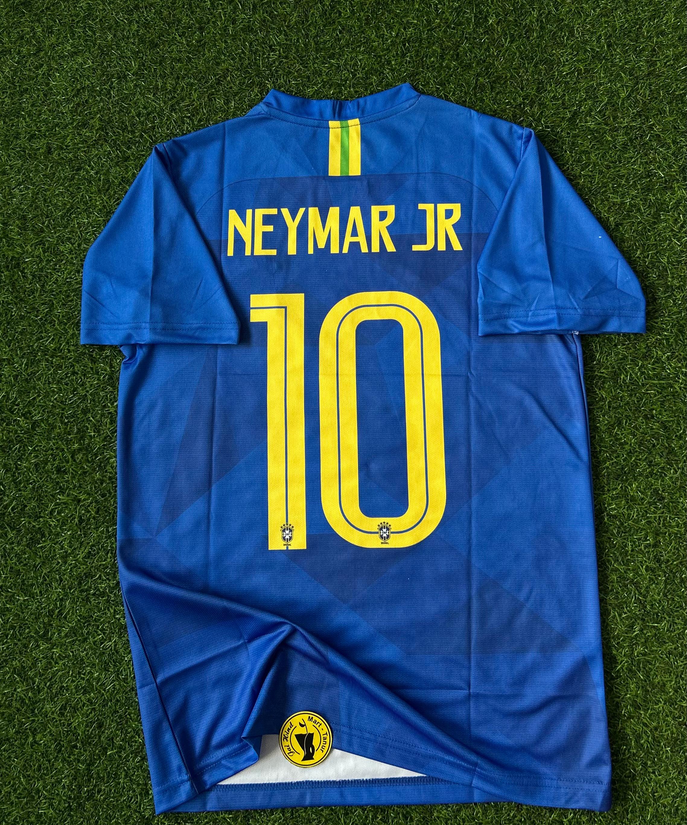 BRAZIL 2018 WORLD CUP AWAY KIT.HALFSLEEVE EMBROIDERY