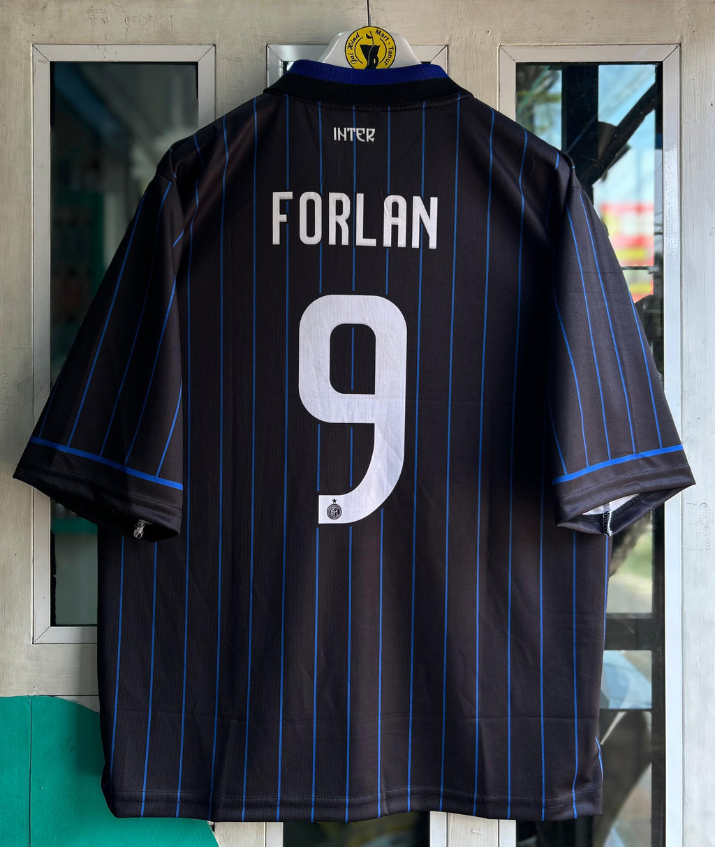 INTERMILAN 2014-15 SEASON HOME KIT. FIVESLEEVE POLO SUBLIMATION
