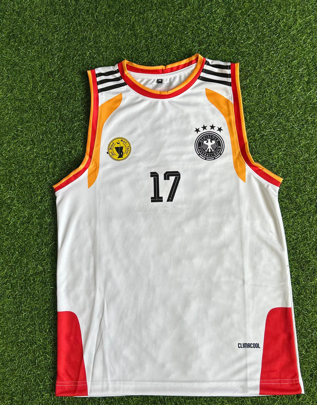 2026 WORLDCUP  GERMANY  TRAINING KIT.SLEEVELES SUBLIMATION