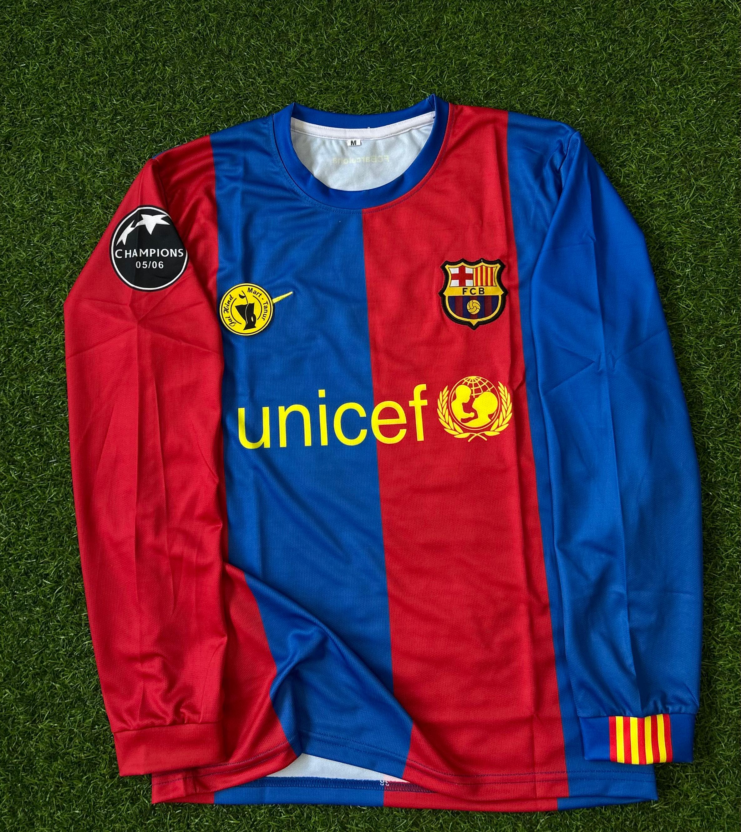 FC BARCELONA  2005-06 SEASON HOME KIT