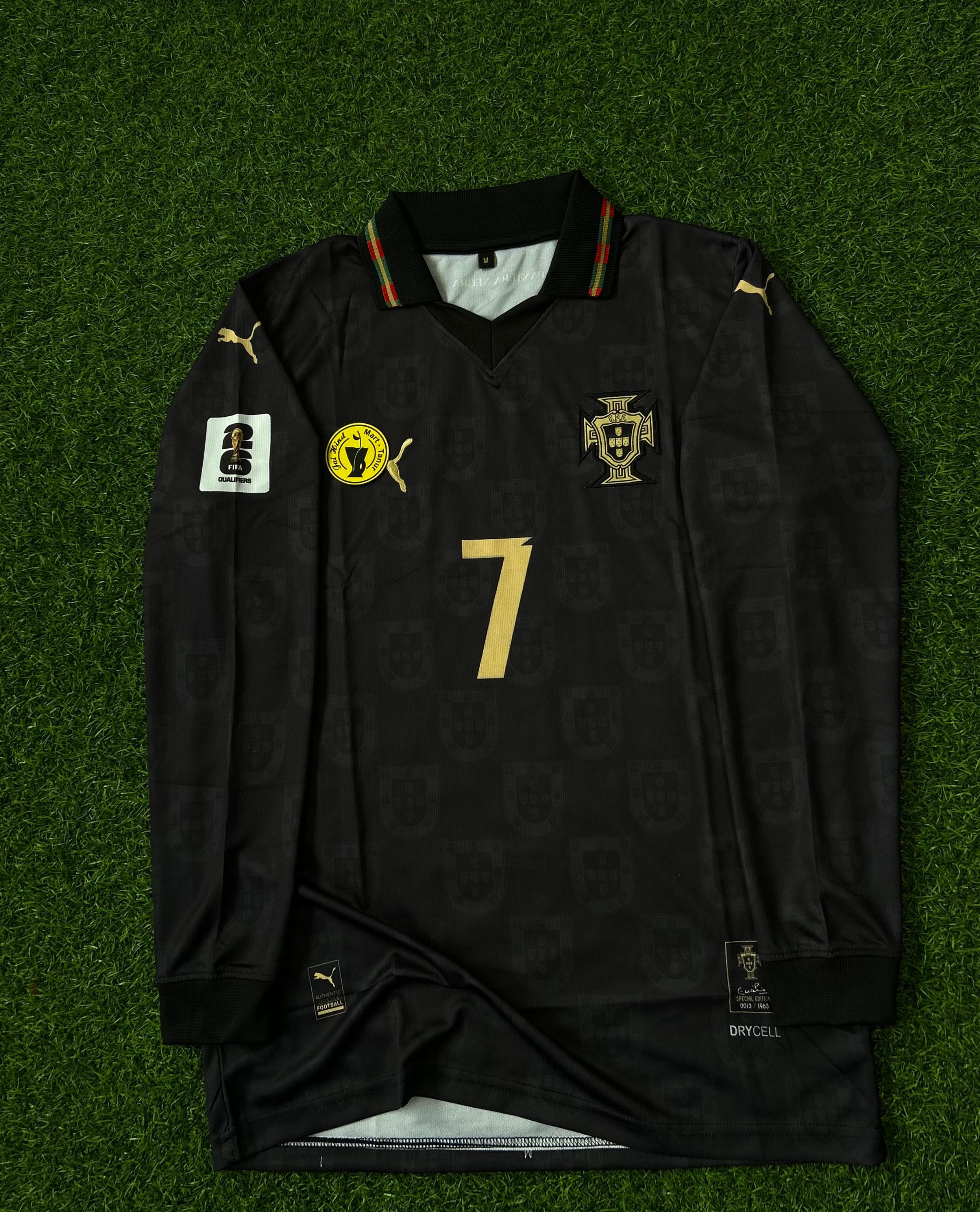 PORTUGAL 2026 WORLD CUP SPECIAL KIT.FULLSLEEVE POLO EMBROIDERY