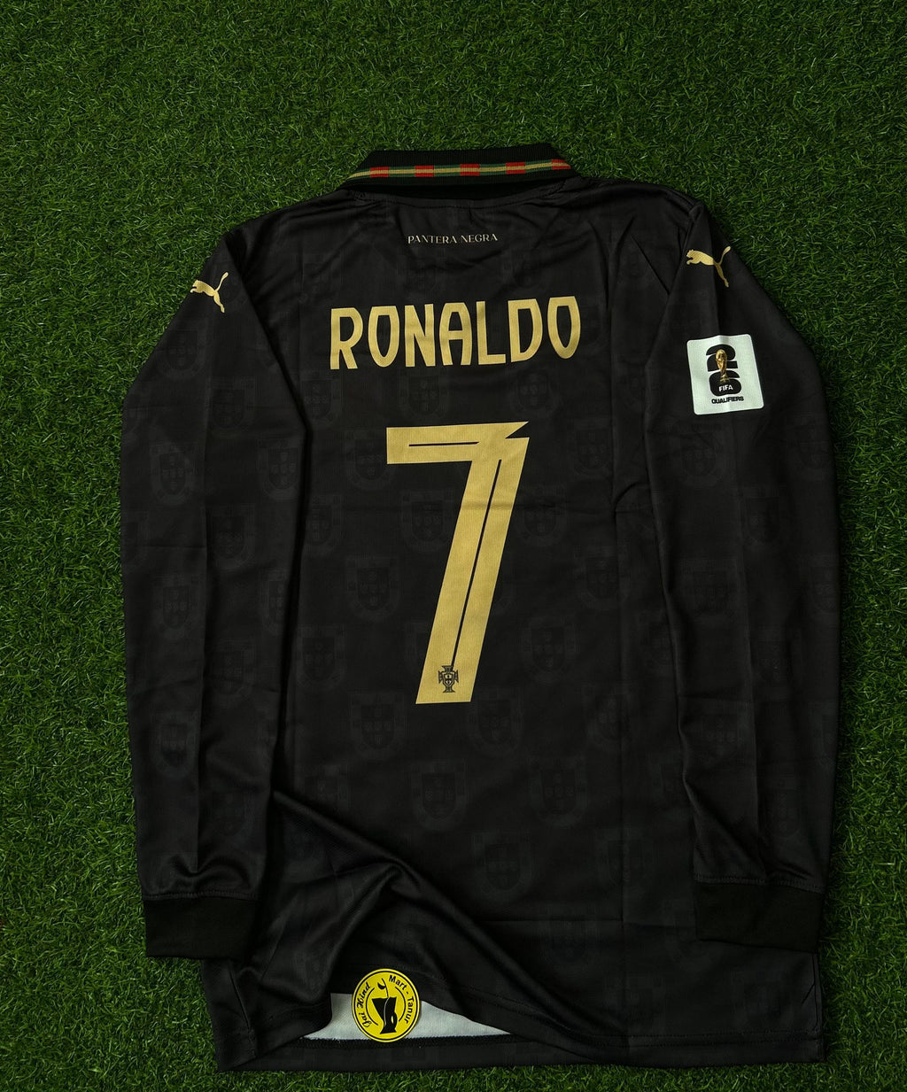 PORTUGAL 2026 WORLD CUP SPECIAL KIT.FULLSLEEVE POLO EMBROIDERY