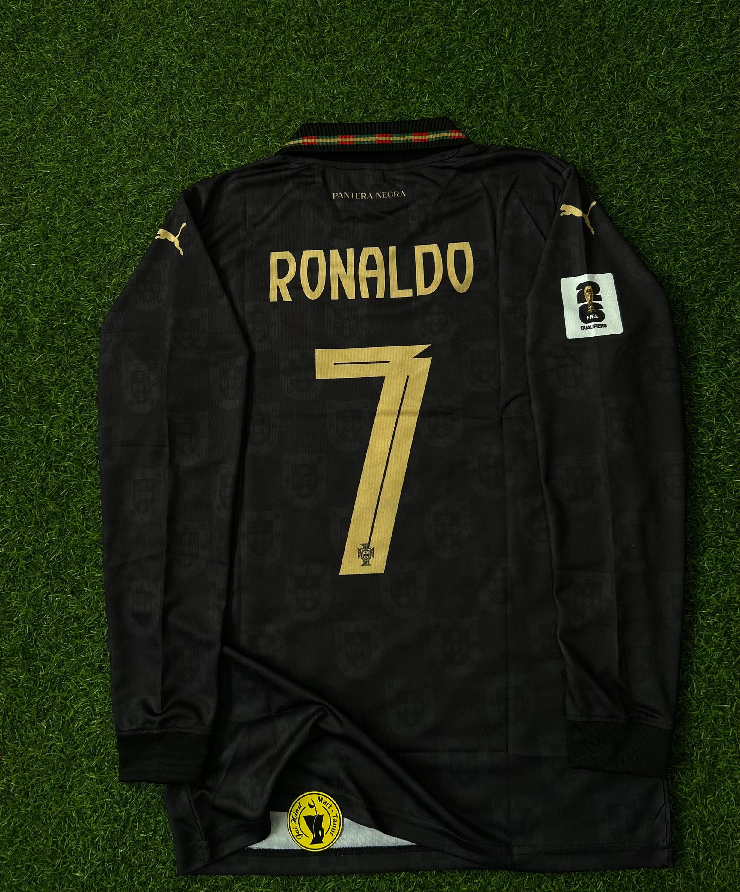 PORTUGAL 2026 WORLD CUP SPECIAL KIT.FULLSLEEVE POLO EMBROIDERY