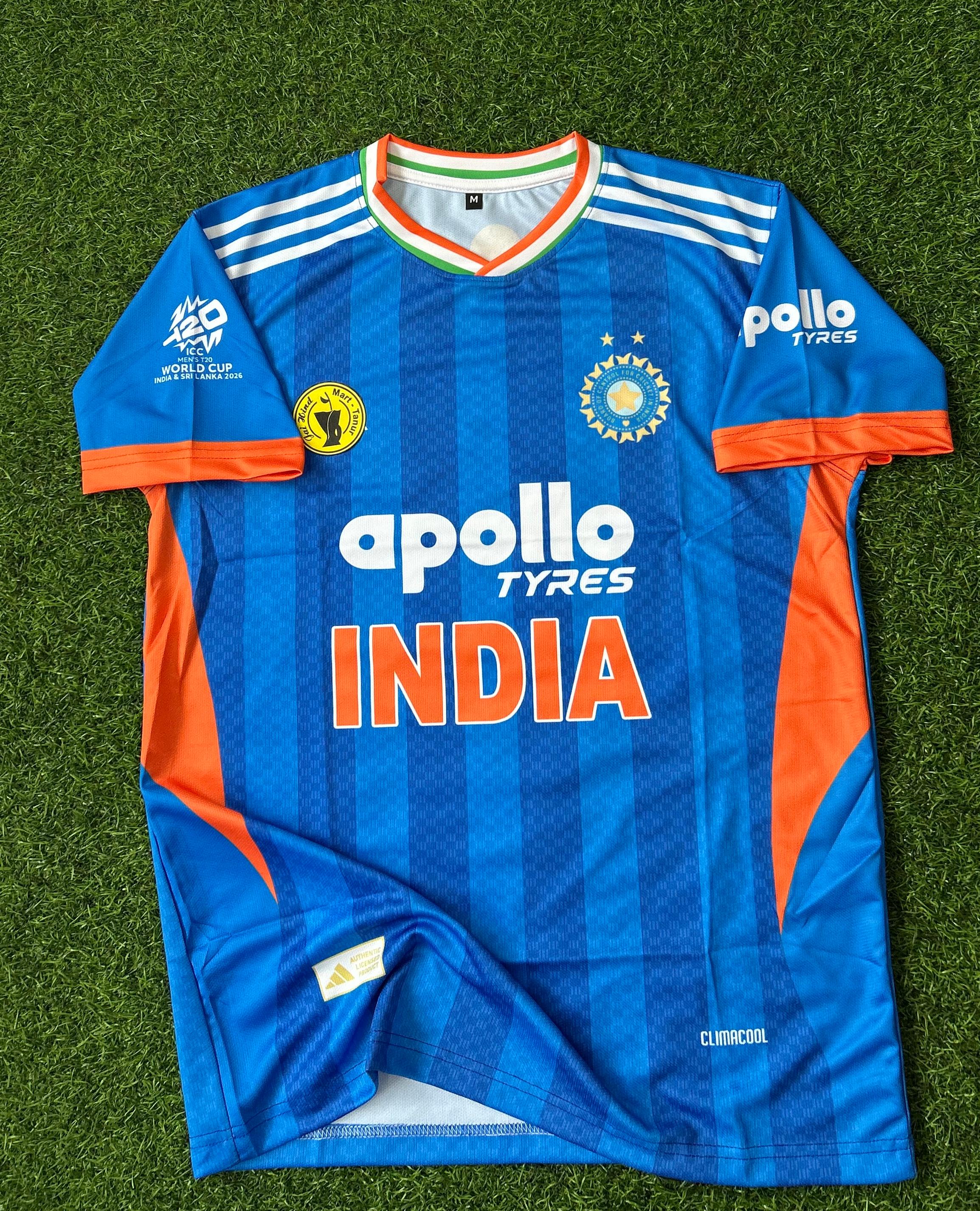 INDIA  2026 T20  WORLD CUP KIT