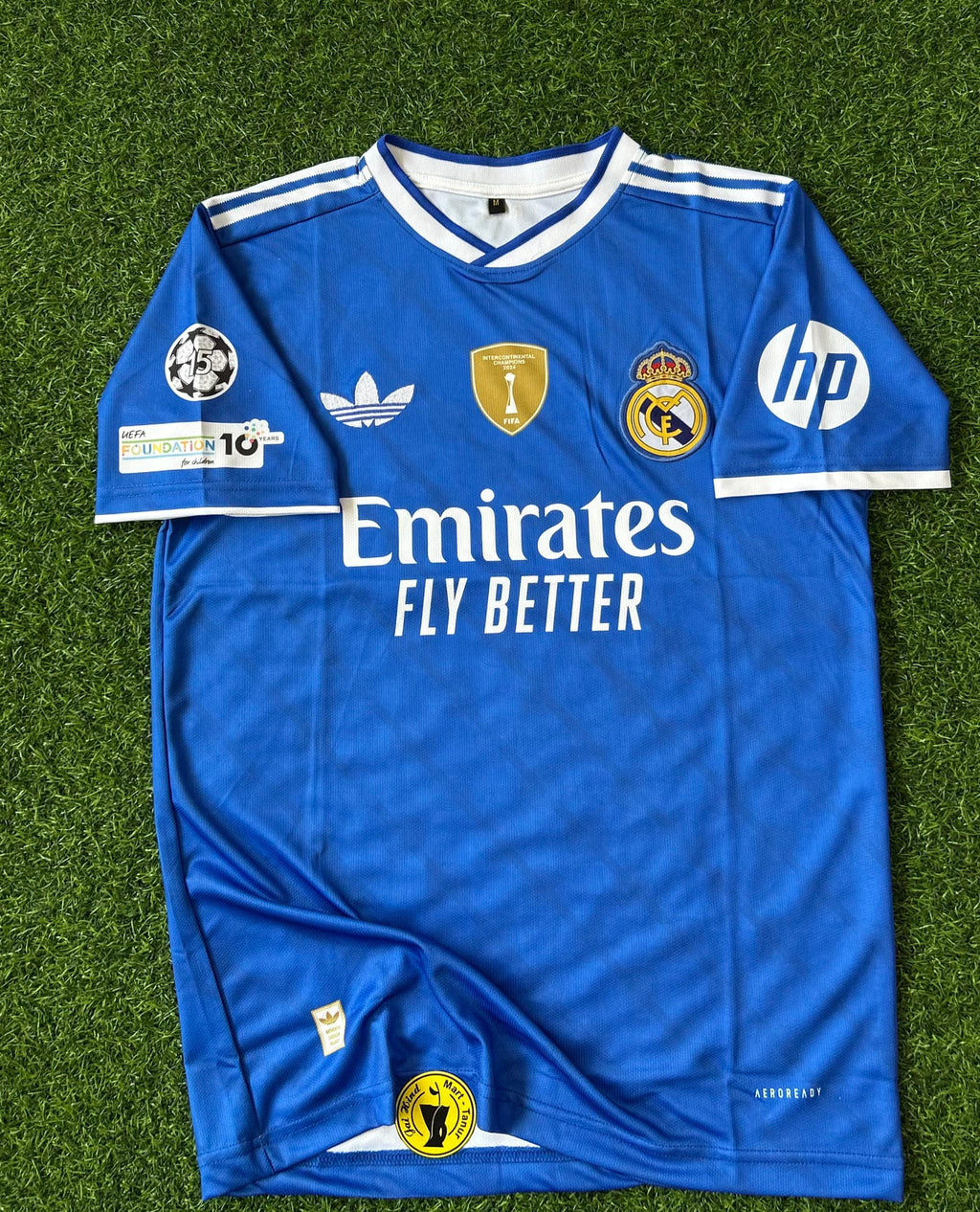REAL MADRID 2025-26 SEASON THIRD KIT, HALFSLEEVE EMBROIDERY