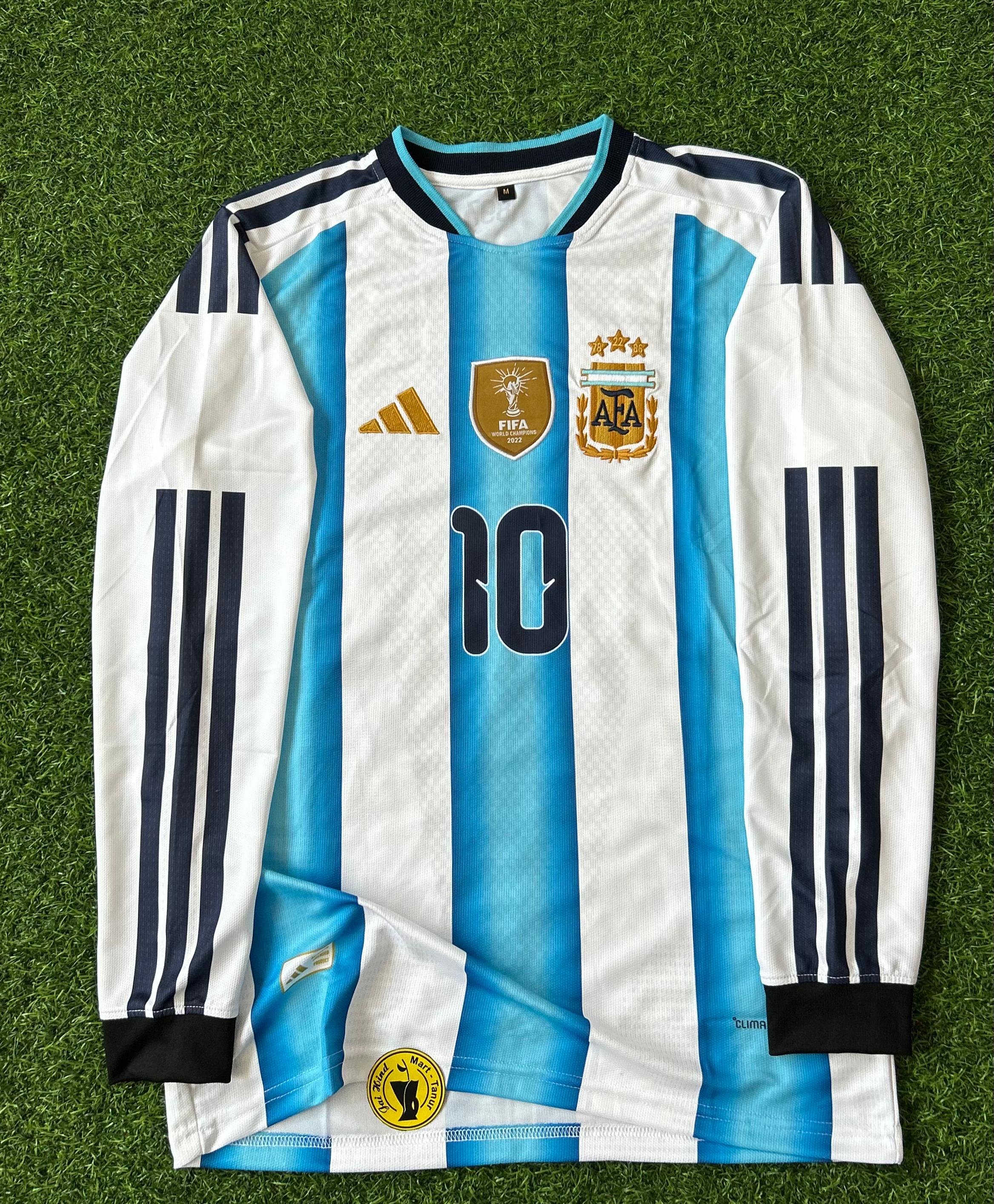 ARGENTINA 2026 WORLD CUP HOME KIT, FULLSLEEVE EMBROIDERY