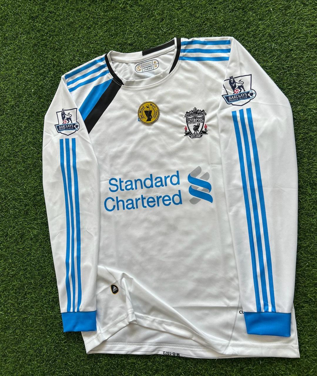 LIVERPOOL  2011-12 THIRD KIT. FULLSLEEVE EMBROILEDERY