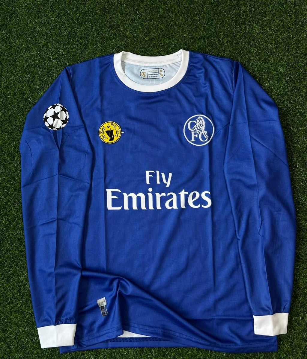 CHELSEA 2003-05 HOME KIT. FULLSLEEVE EMBROILEDERY