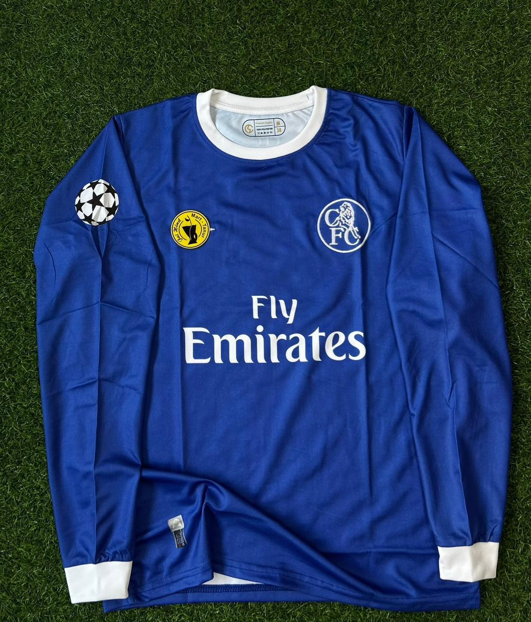 CHELSEA 2003-05 HOME KIT. FULLSLEEVE EMBROILEDERY