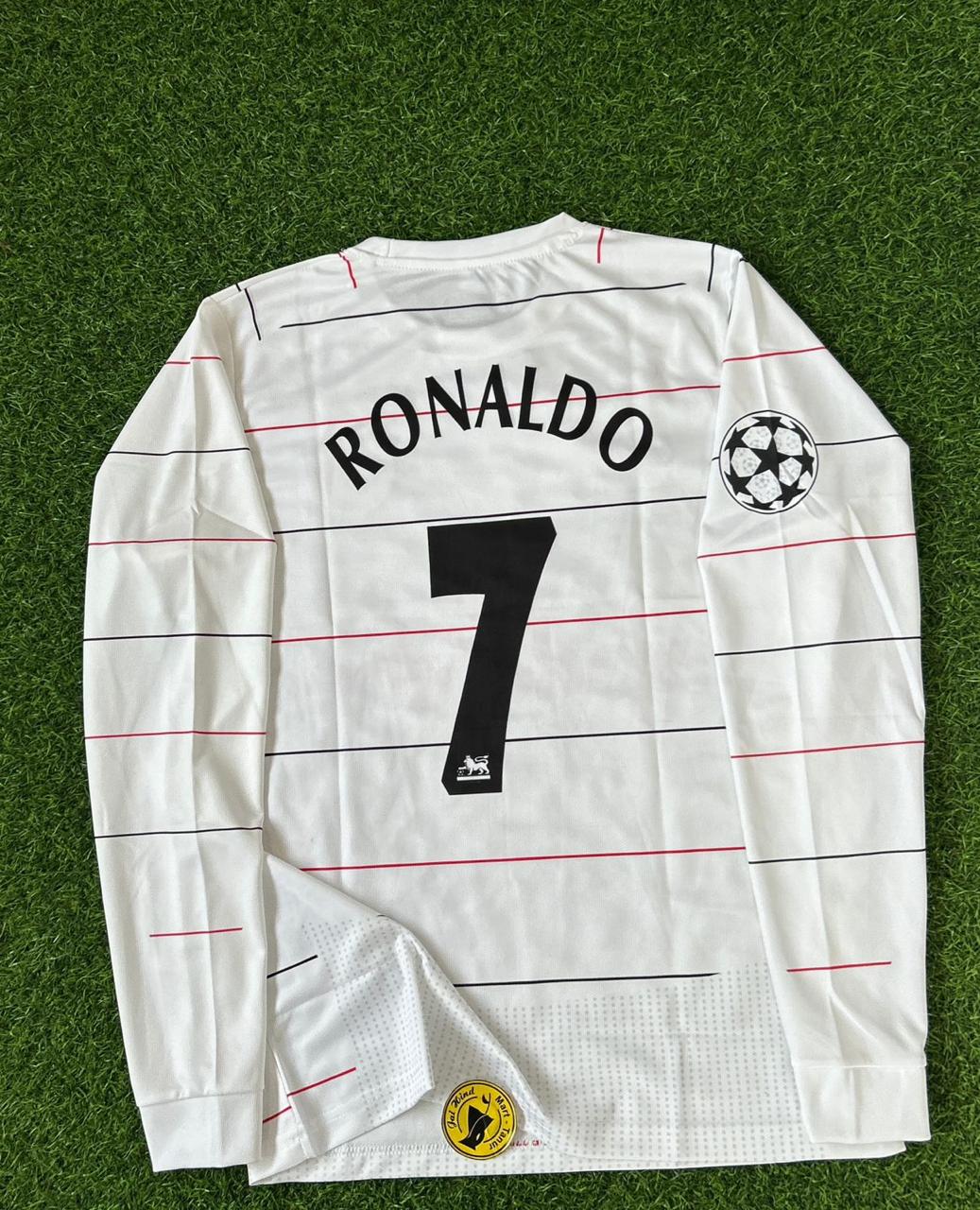MAN UNITED 2003-04 THIRD KIT. FULLSLEEVE EMBROILEDERY