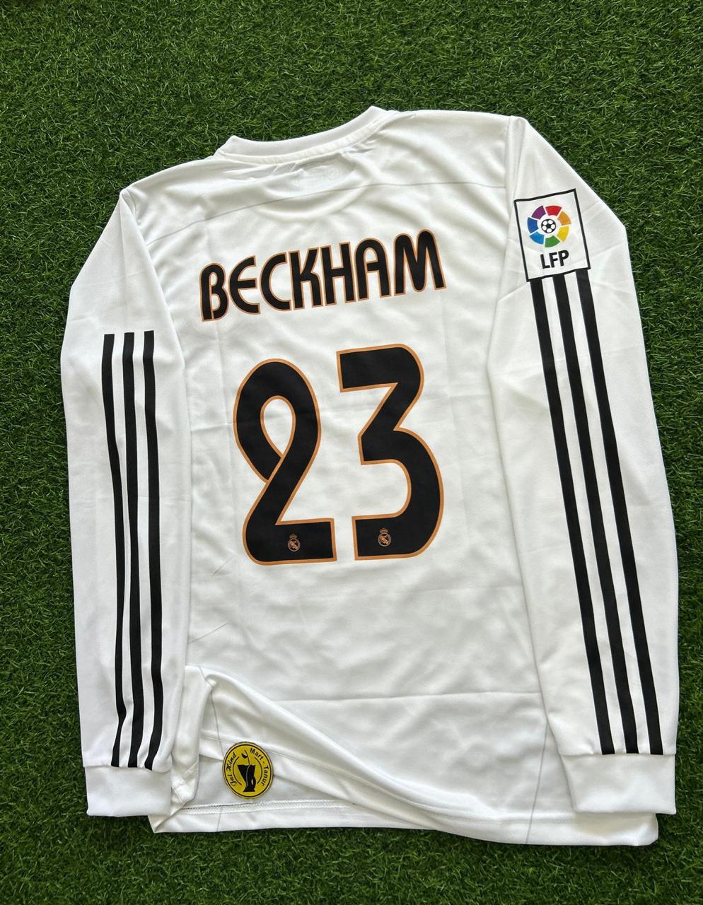 REAL MADRID 2003-04 HOME KIT. FULLSLEEVE EMBROILEDERY