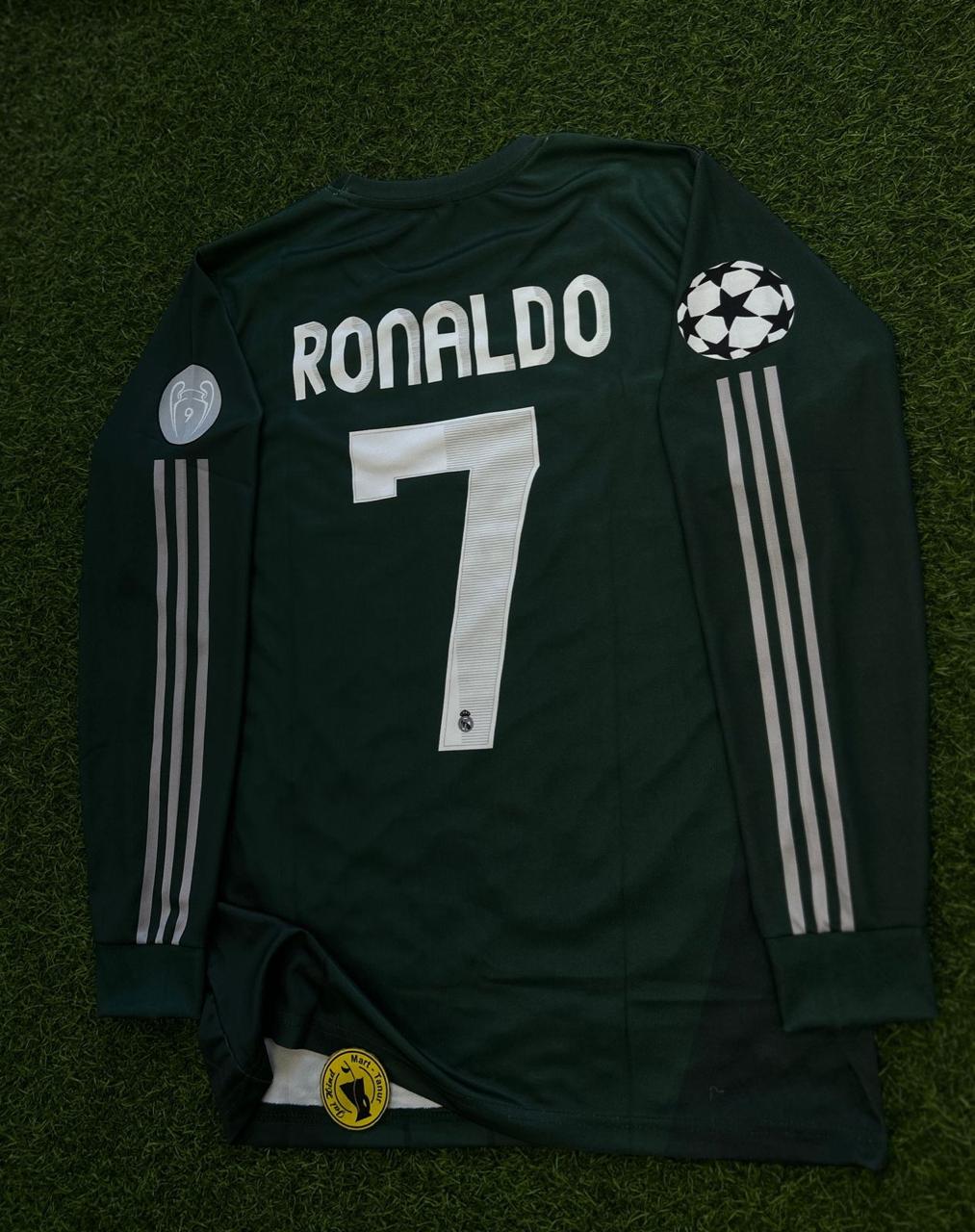 REAL MADRID 2012-13 THIRD KIT. FULLSLEEVE EMBROILEDERY