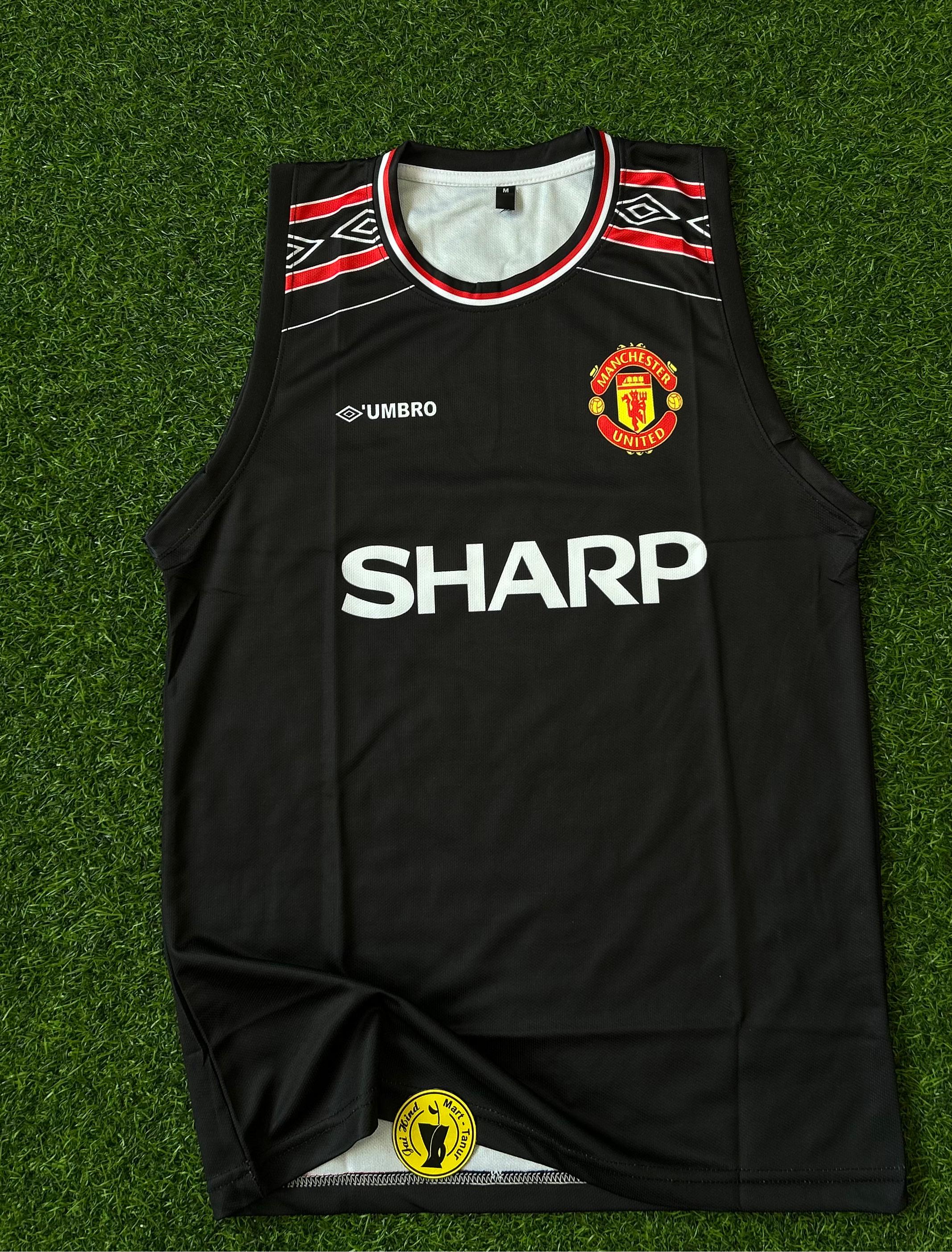 MAN UNITED RETRO SLEEVELESS KIT(BECKHAM),FULLSUBLIMATION