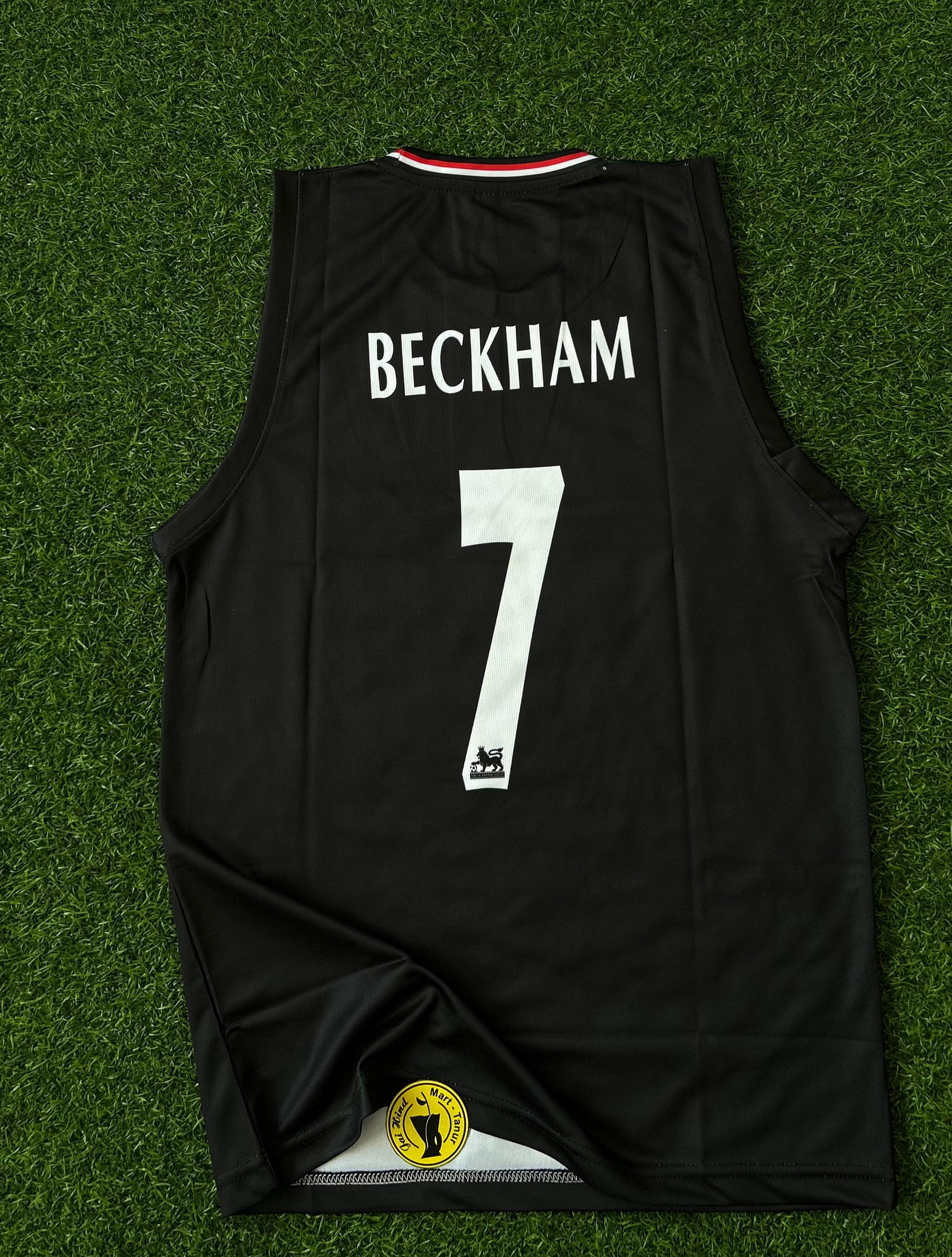 MAN UNITED RETRO SLEEVELESS KIT(BECKHAM),FULLSUBLIMATION