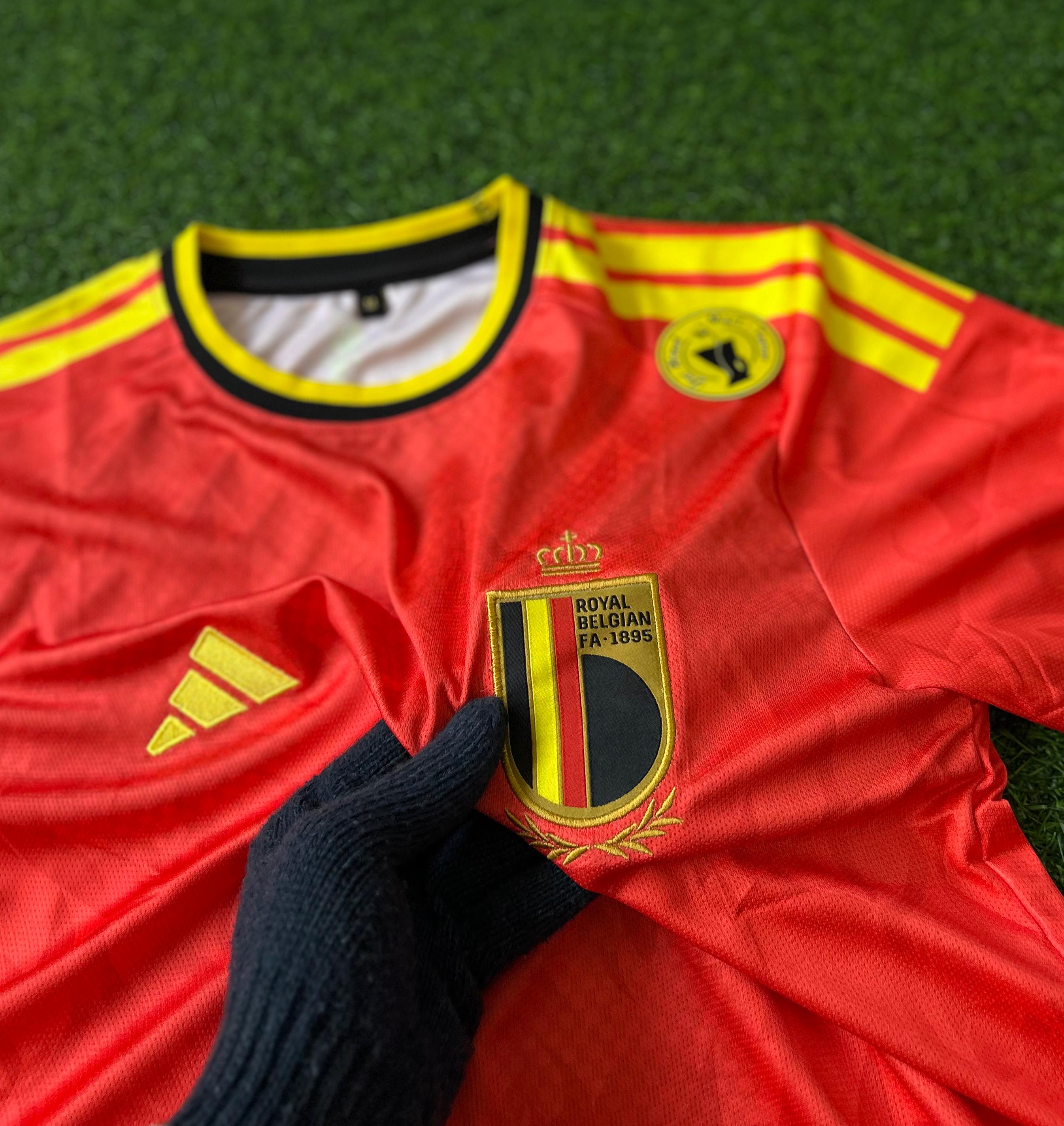 BELGIUM 2026 WORLDCUP HOME KIT, HALFSLEEVE EMBROIDERY