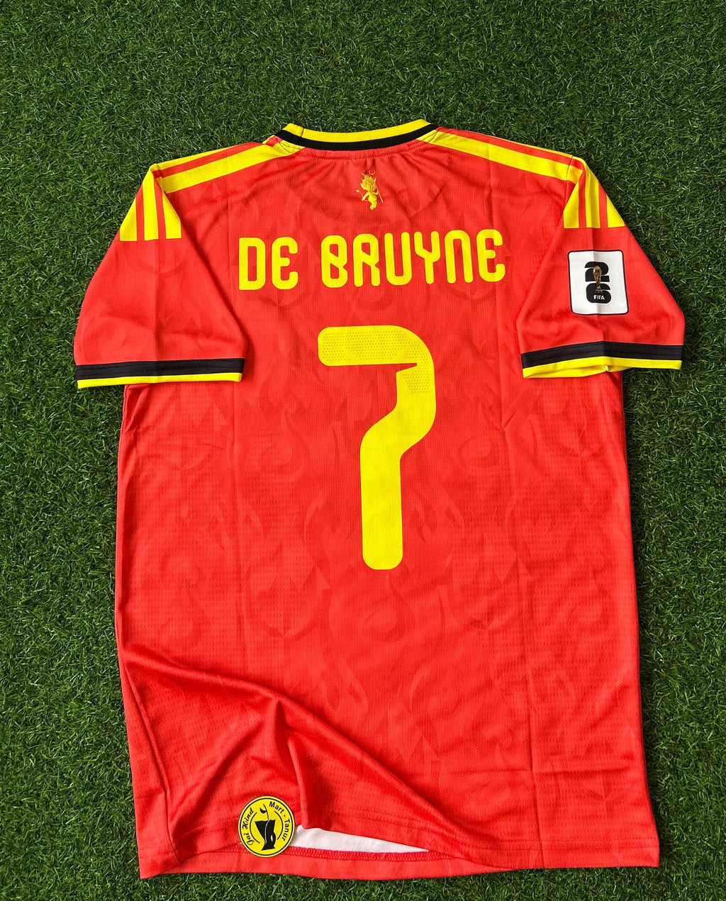 BELGIUM 2026 WORLDCUP HOME KIT, HALFSLEEVE EMBROIDERY
