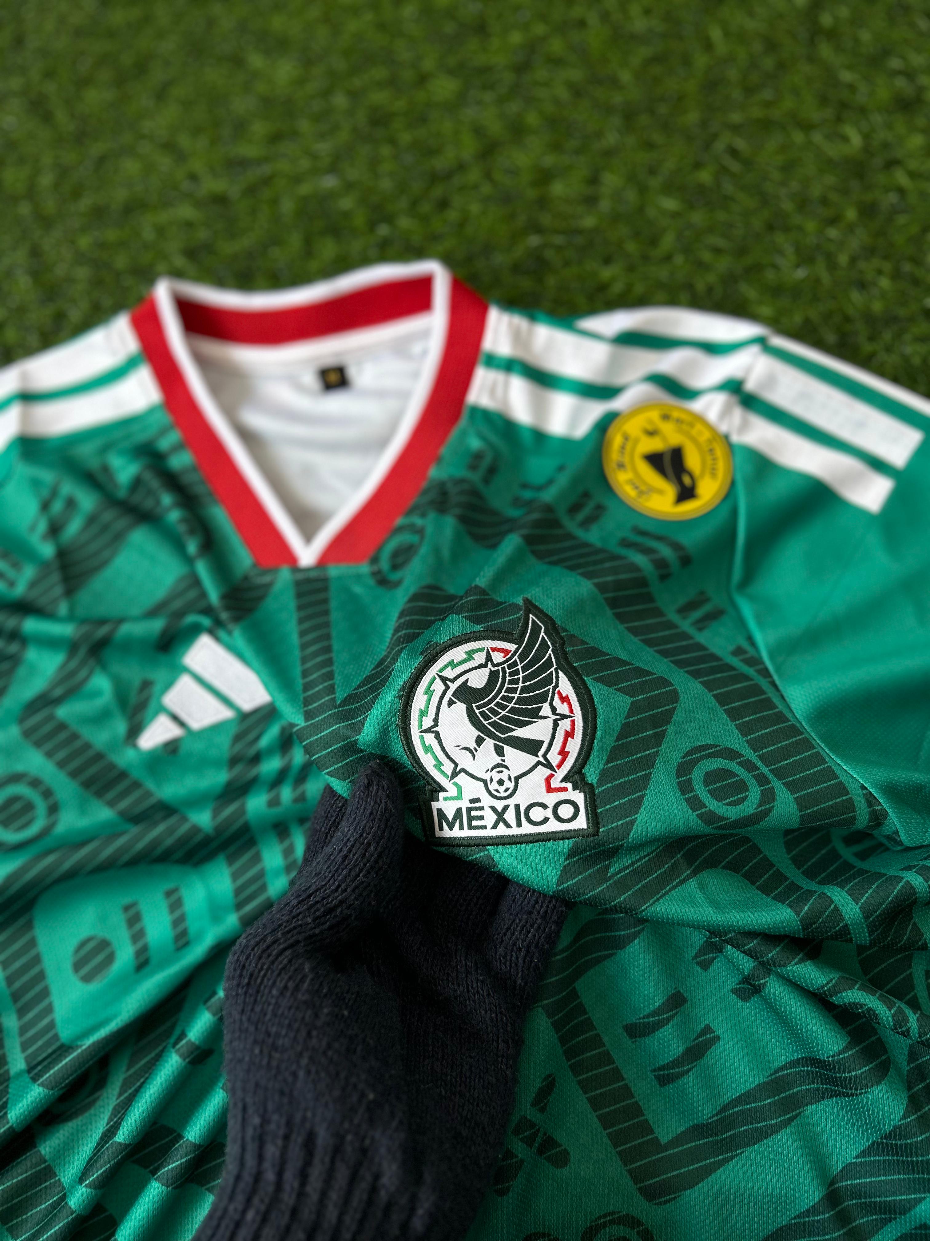 MEXICO 2026 WORLD CUP HOME KIT. HALFSLEEVE EMBROIDERY