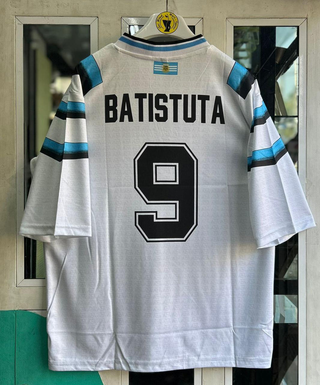 ARGENTINA 1997 THIRD KIT. FIVESLEEVE POLO EMBROIDERY