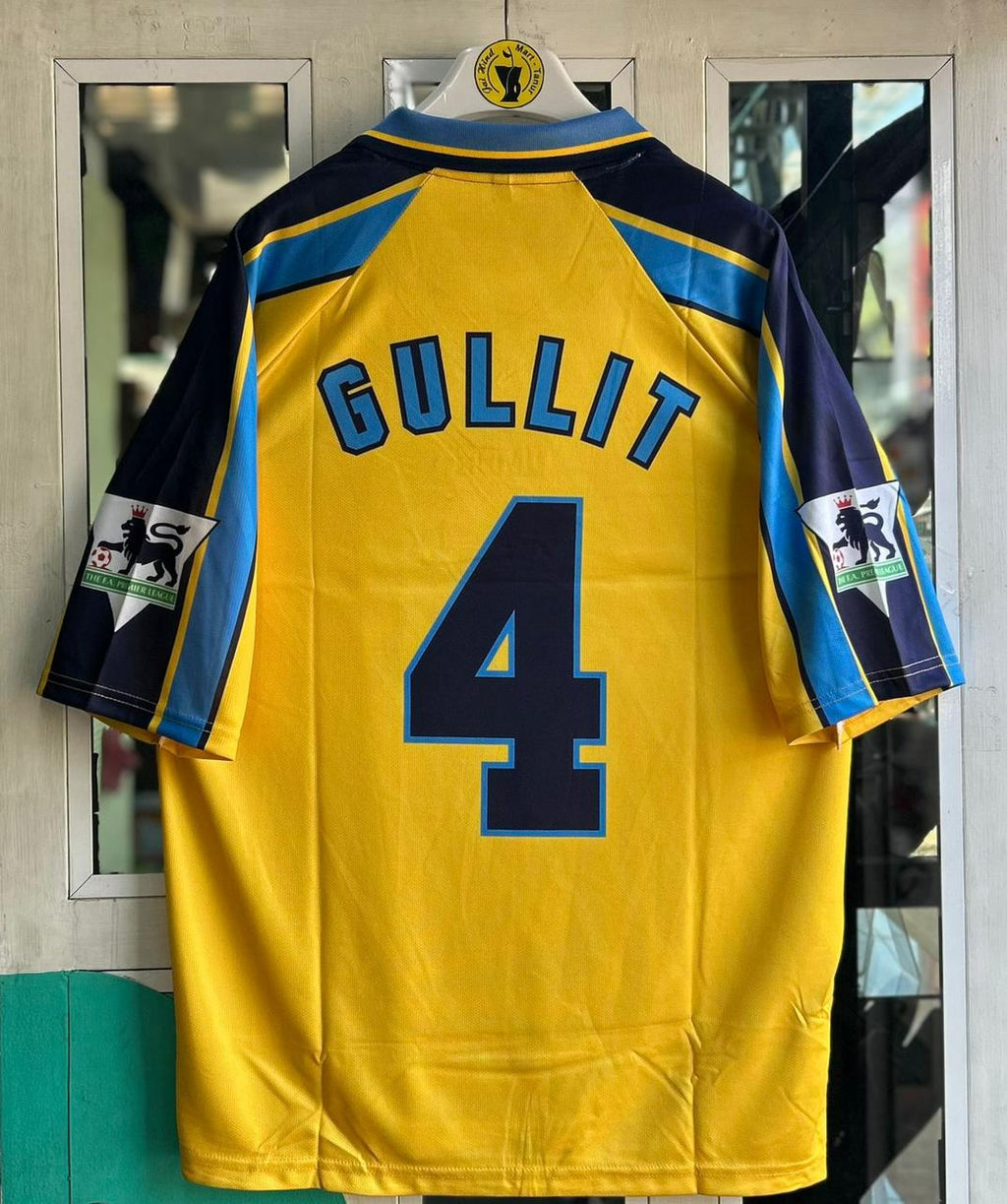 CHELSEA 1995-96-97 AWAY KIT.FIVESLEEVE POLO EMBROIDERY