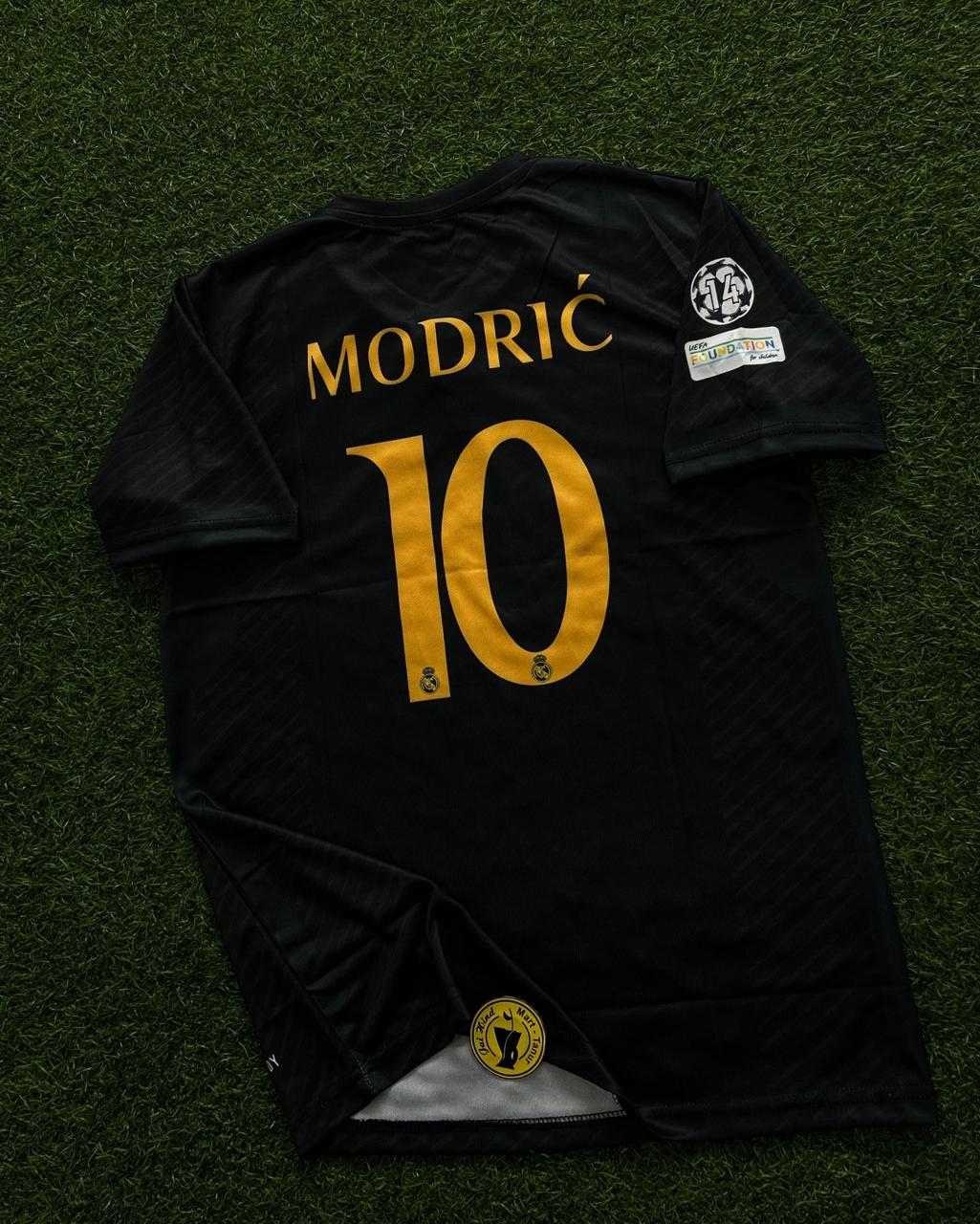 REAL MADRID 2023-24 SEASON THIRD KIT. HALFSLEEVE DUBLIMATION