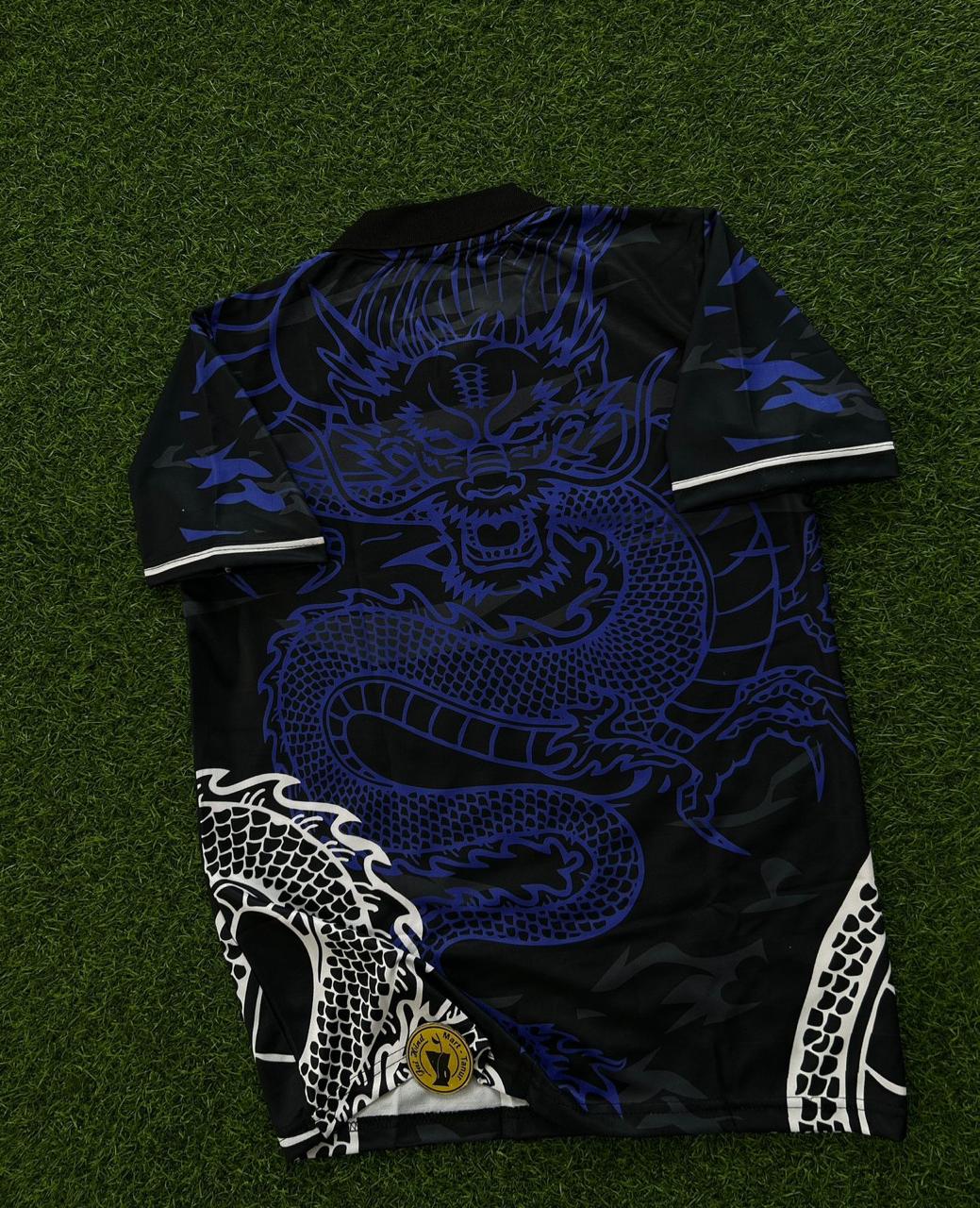 REAL MADRID BLUE DRAGON SPECIAL KIT. HALFSLEEVE POLO SUBLIMATION