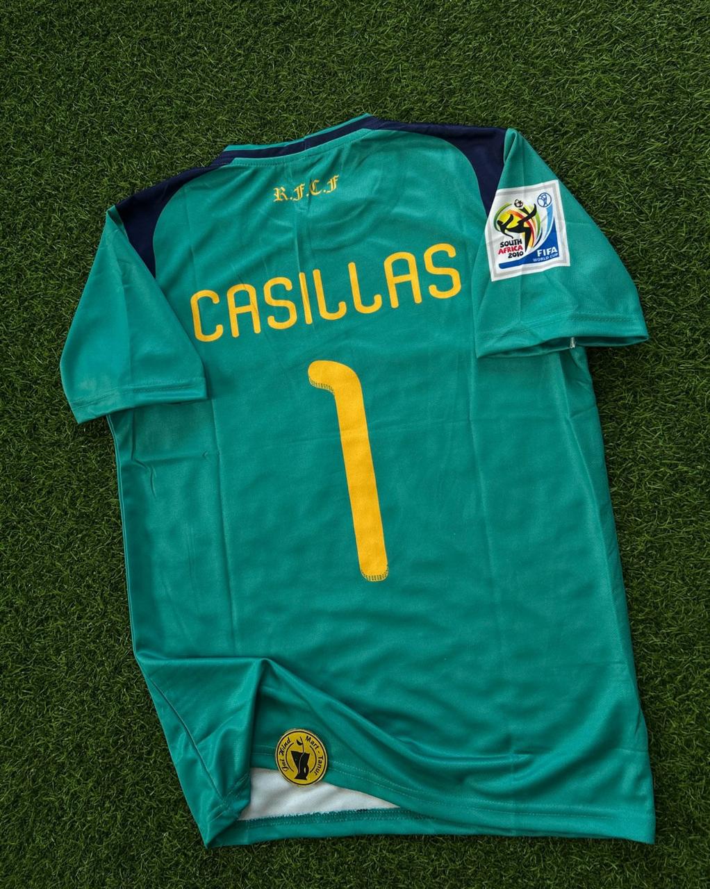 SPAIN 2010 WORLD CUP GK KIT. HALFSLEEVE SUBLIMATION