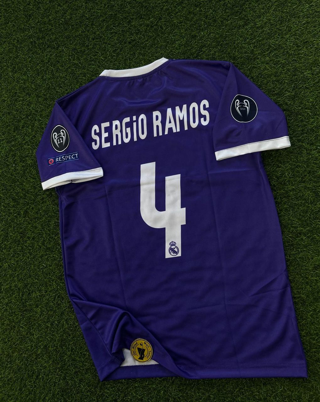 REAL MADRID 2016-17 SEASON AWAY KIT. HALFSLEEVE SUBLIMATION