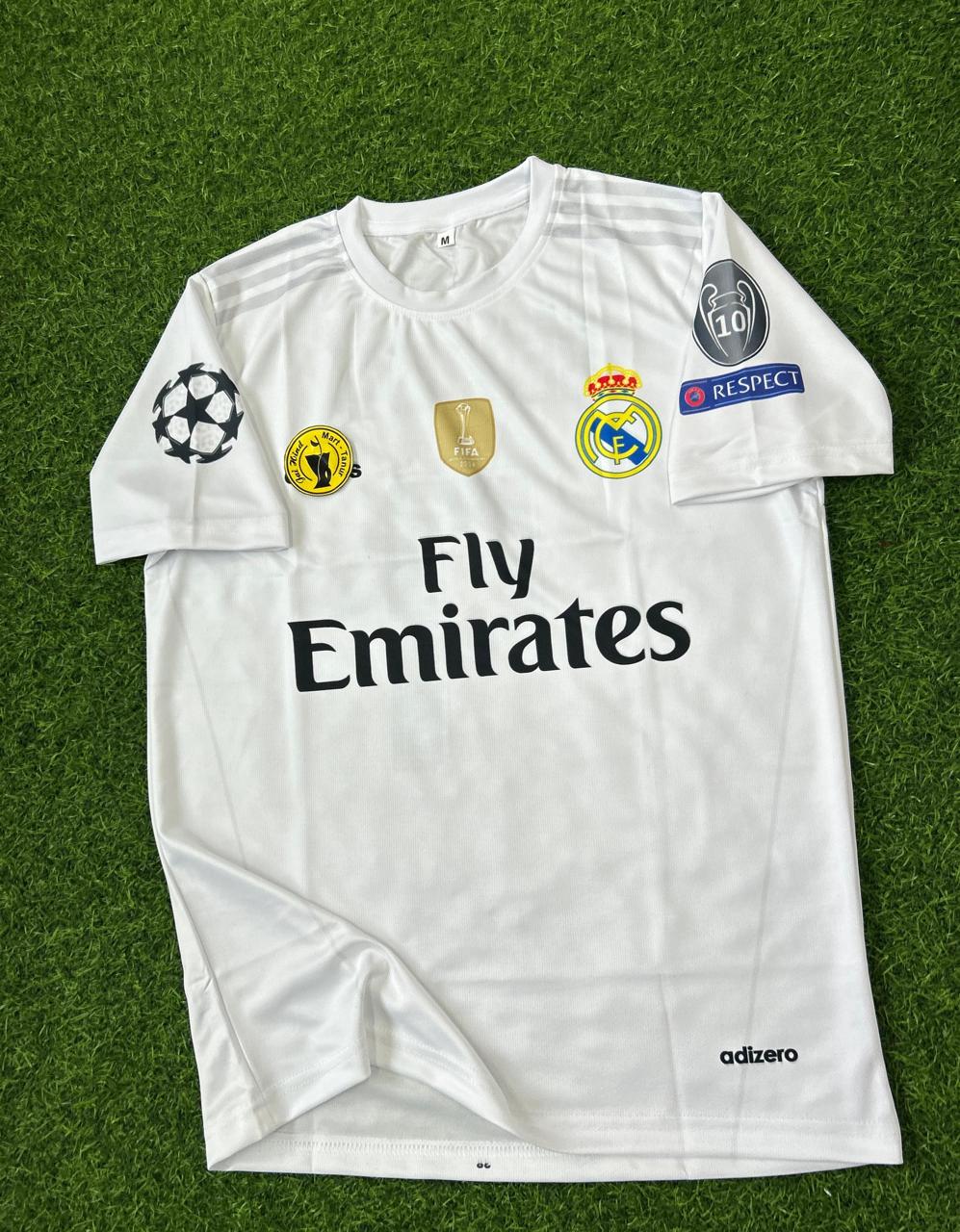 REAL  MADRID 2015-16 SEASON HOME KIT. HALFSLEEVE SUBLIMATION