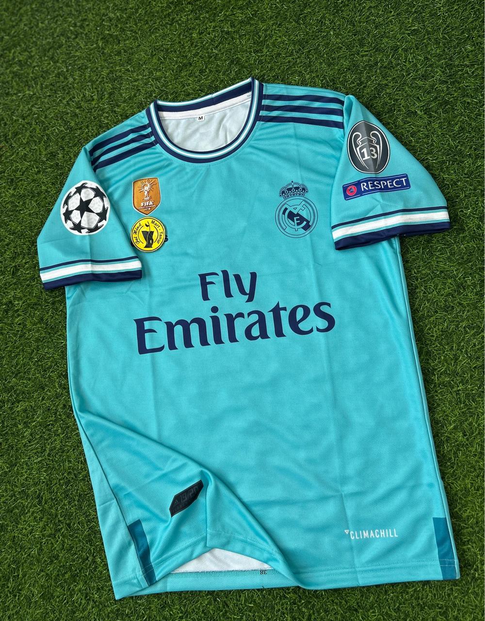 REAL MADRID 2019-20 SEASON THIRD KIT. HALFSLEEVE SUBLIMATION