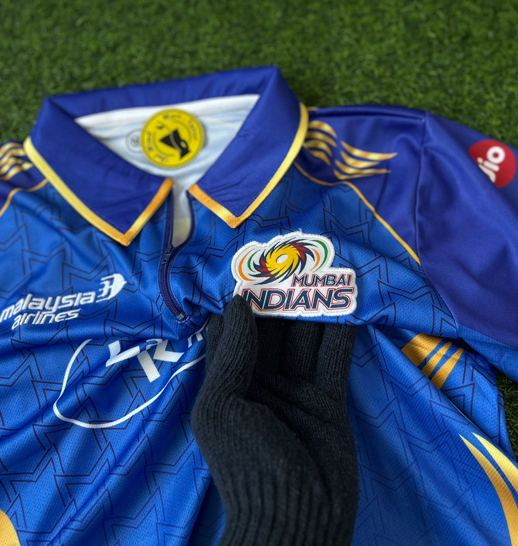 MUMBAI INDIANS 2026 IPL KIT, HALFSLEEVE POLO EMBROIDERY