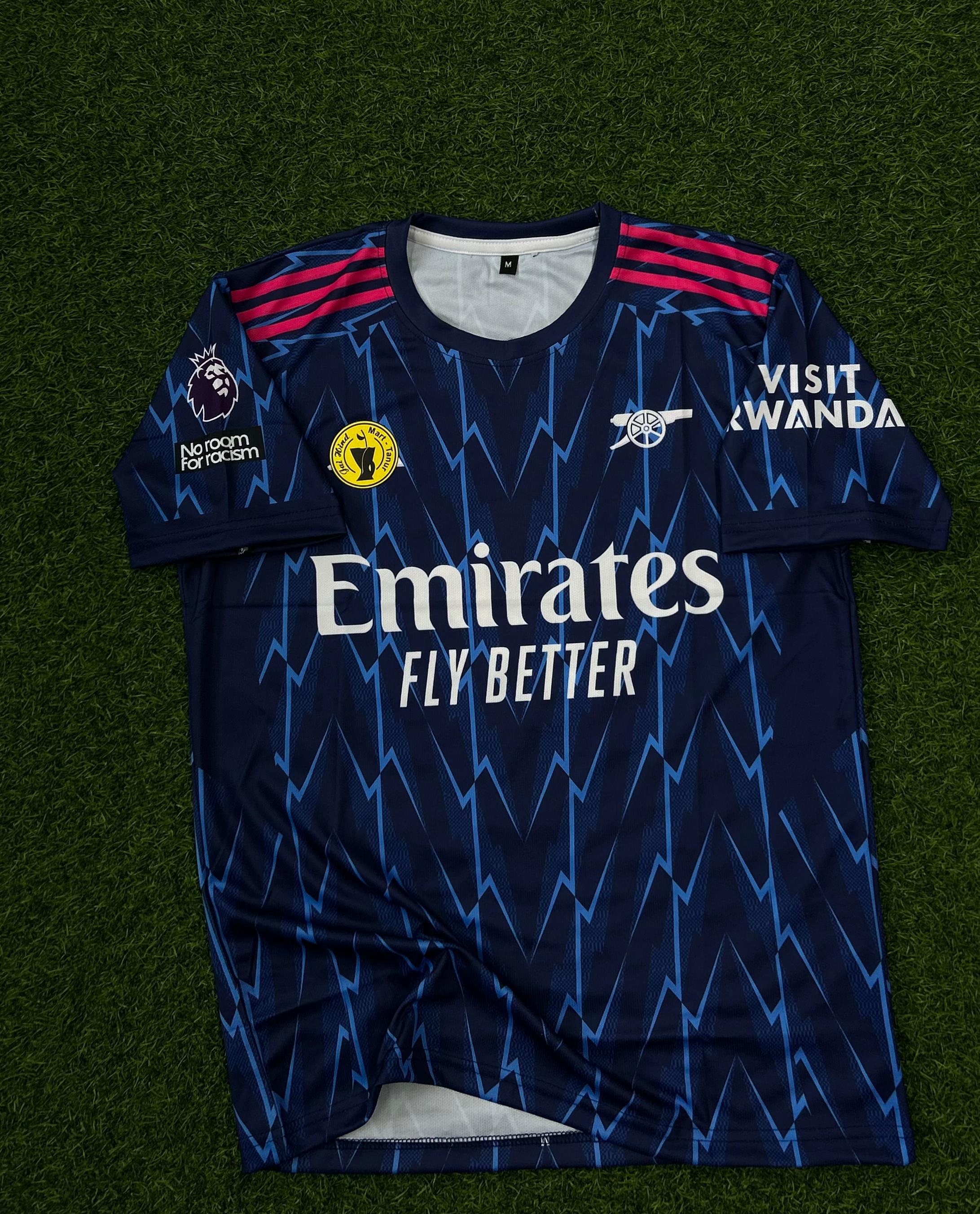 ARSENAL 2025-26 SEASON AWAY KIT , HALFSLEEVE SUBLIMATION